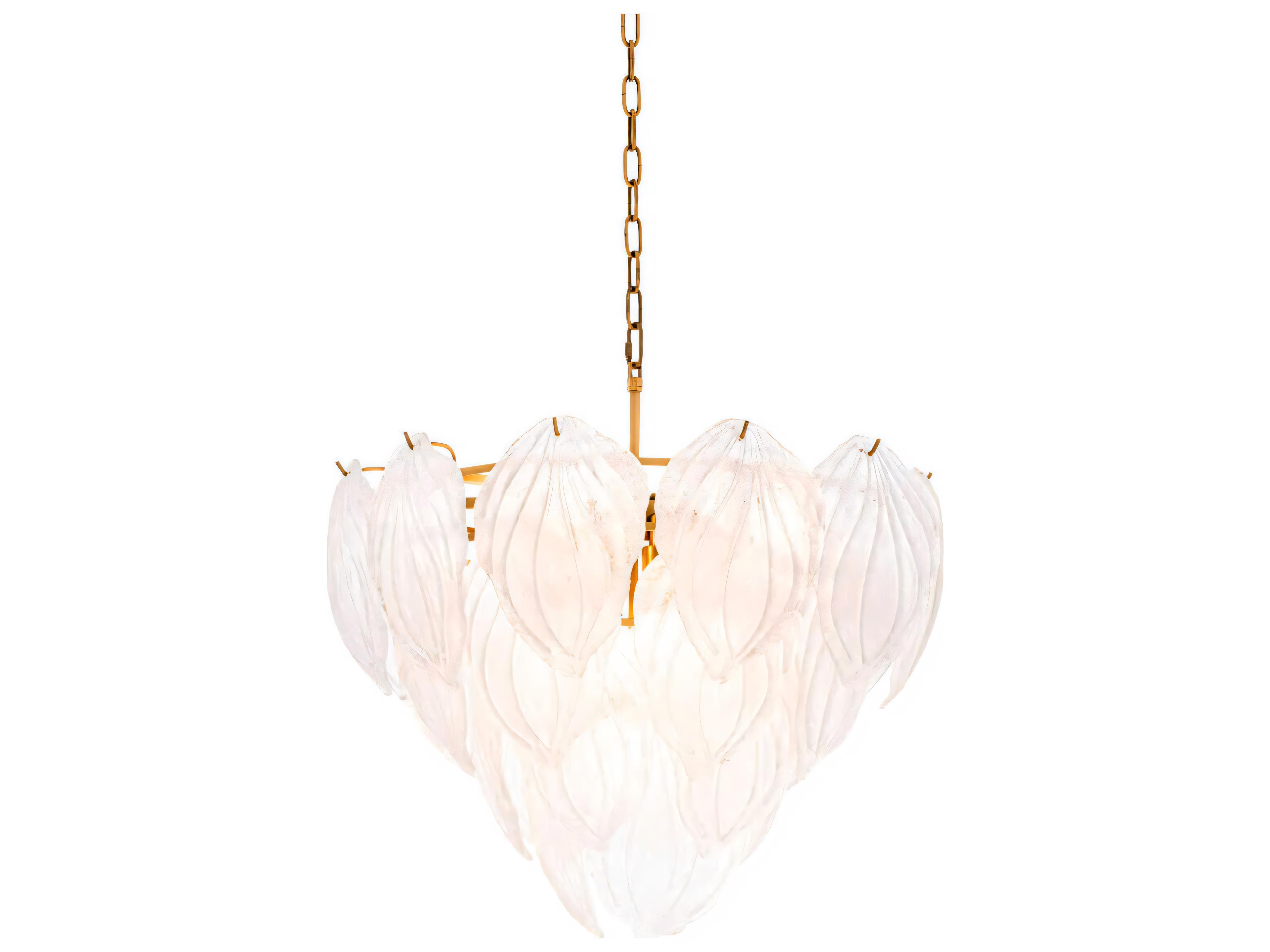 Eichholtz Novida Antique Brass Chandelier