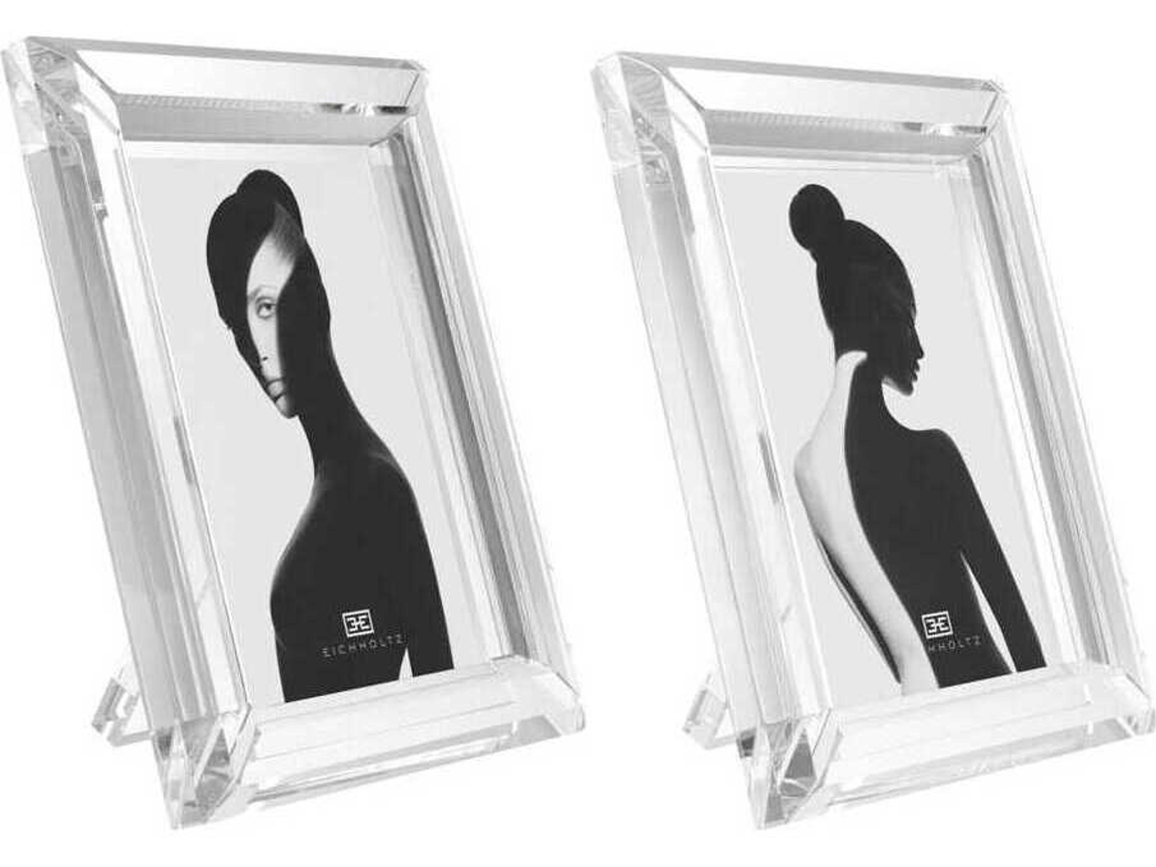 Eichholtz Theory L Crystal Glass Set of 2 Picture Frame