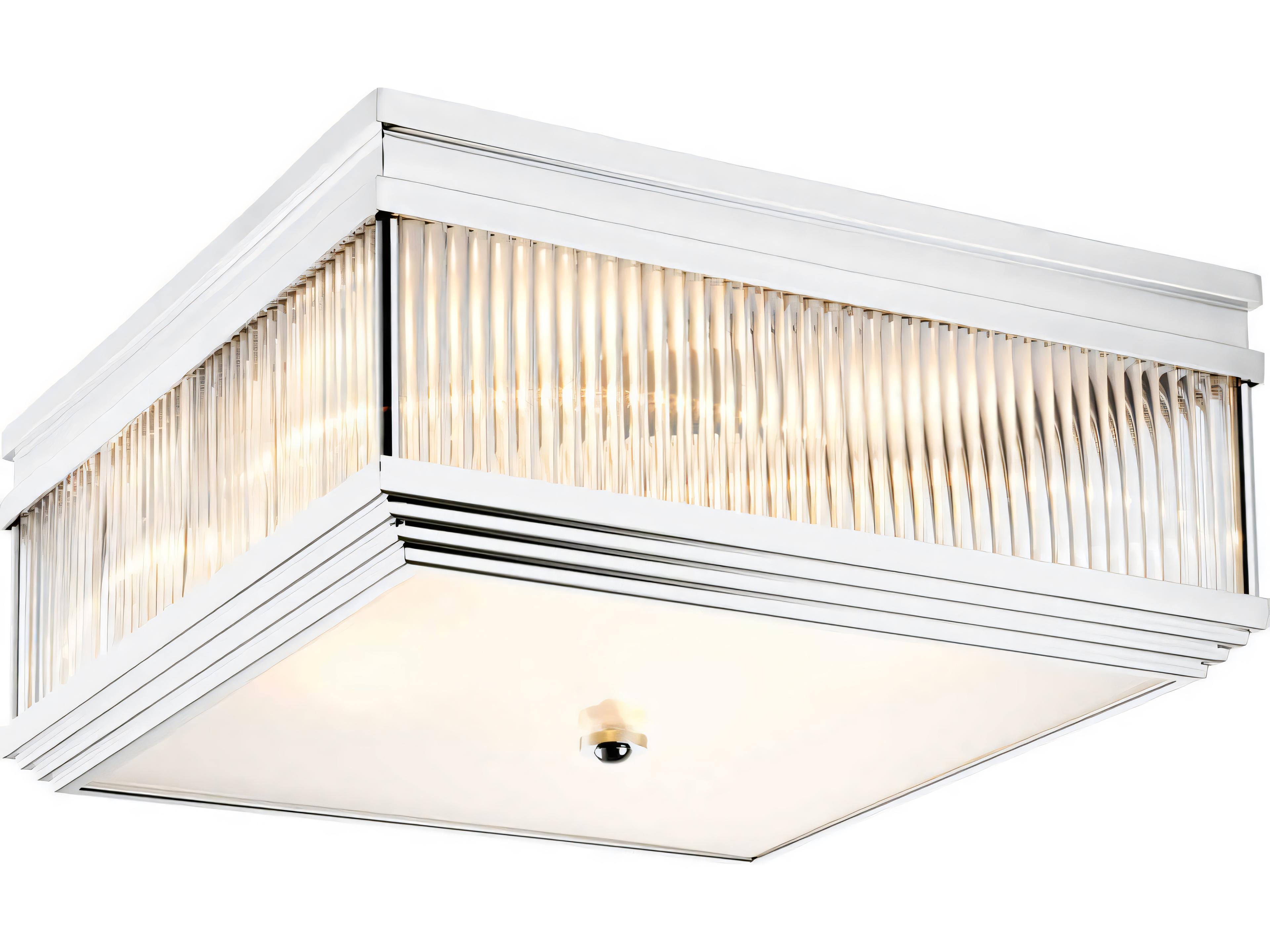 Eichholtz Marly Nickel Ceiling Lamp