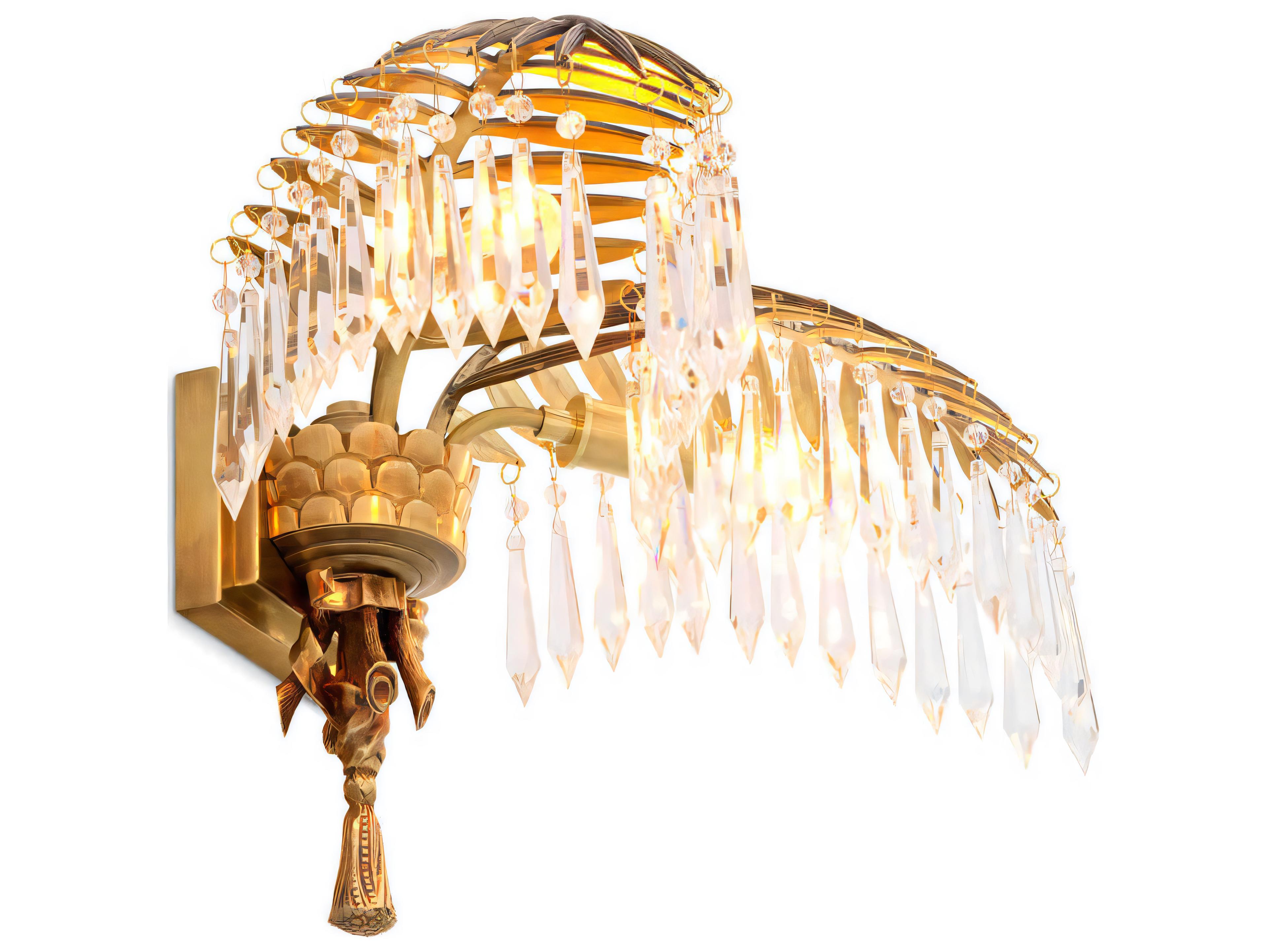 Eichholtz Hildebrandt Vintage Brass Wall Lamp