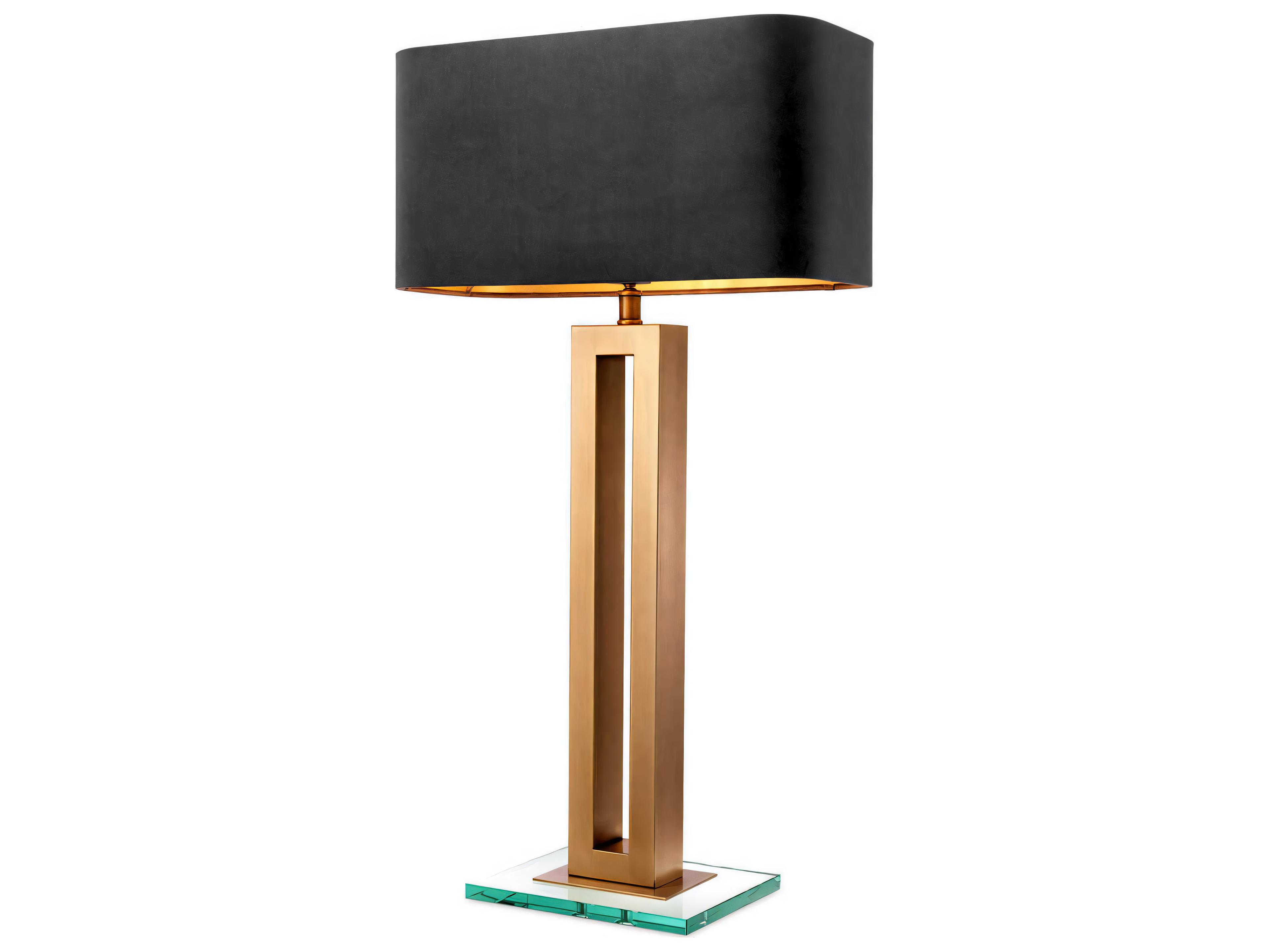 Eichholtz Cadogan Antique Brass Incl Shade Table Lamp