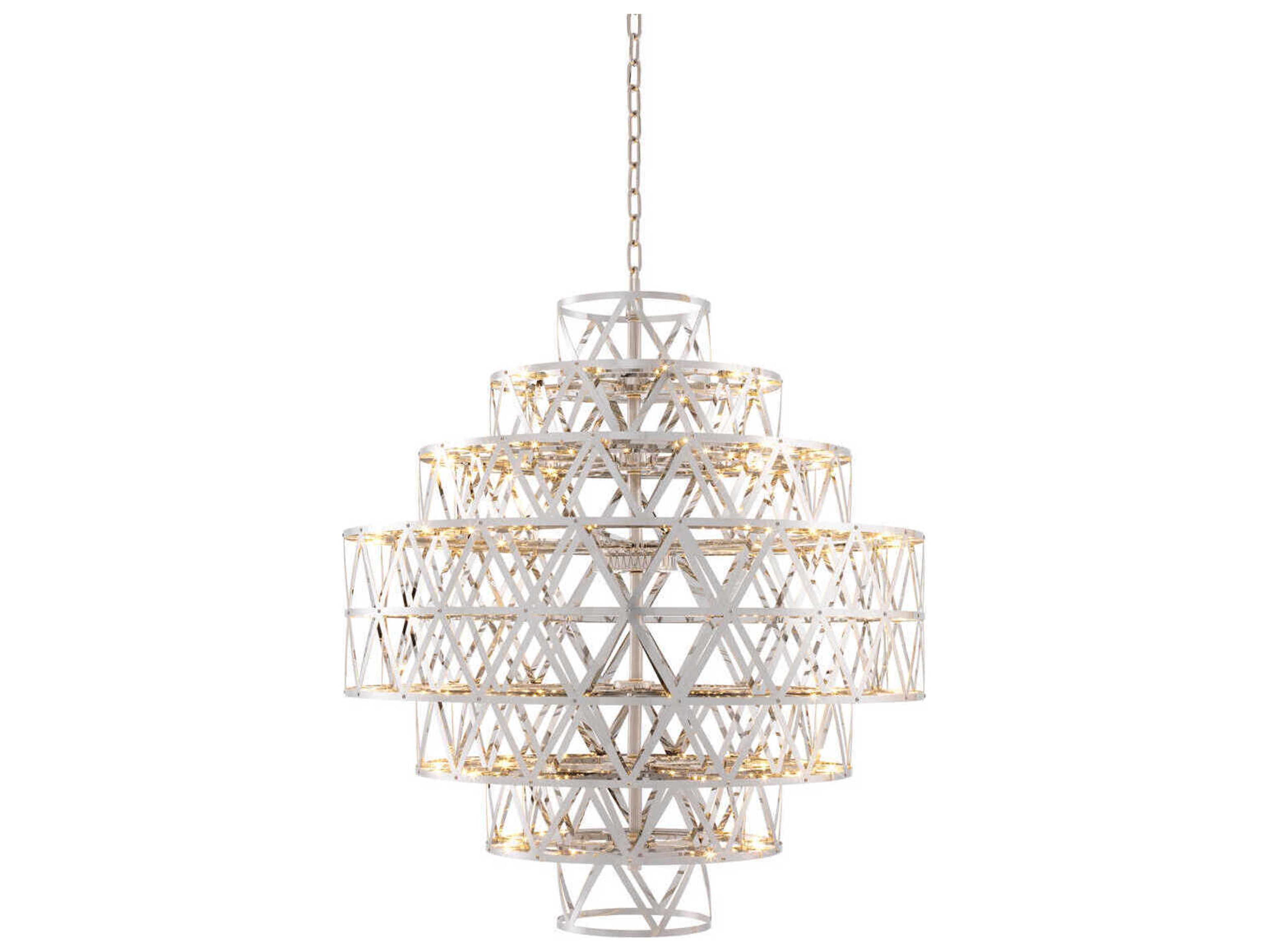 Eichholtz Clinton Nickel Chandelier