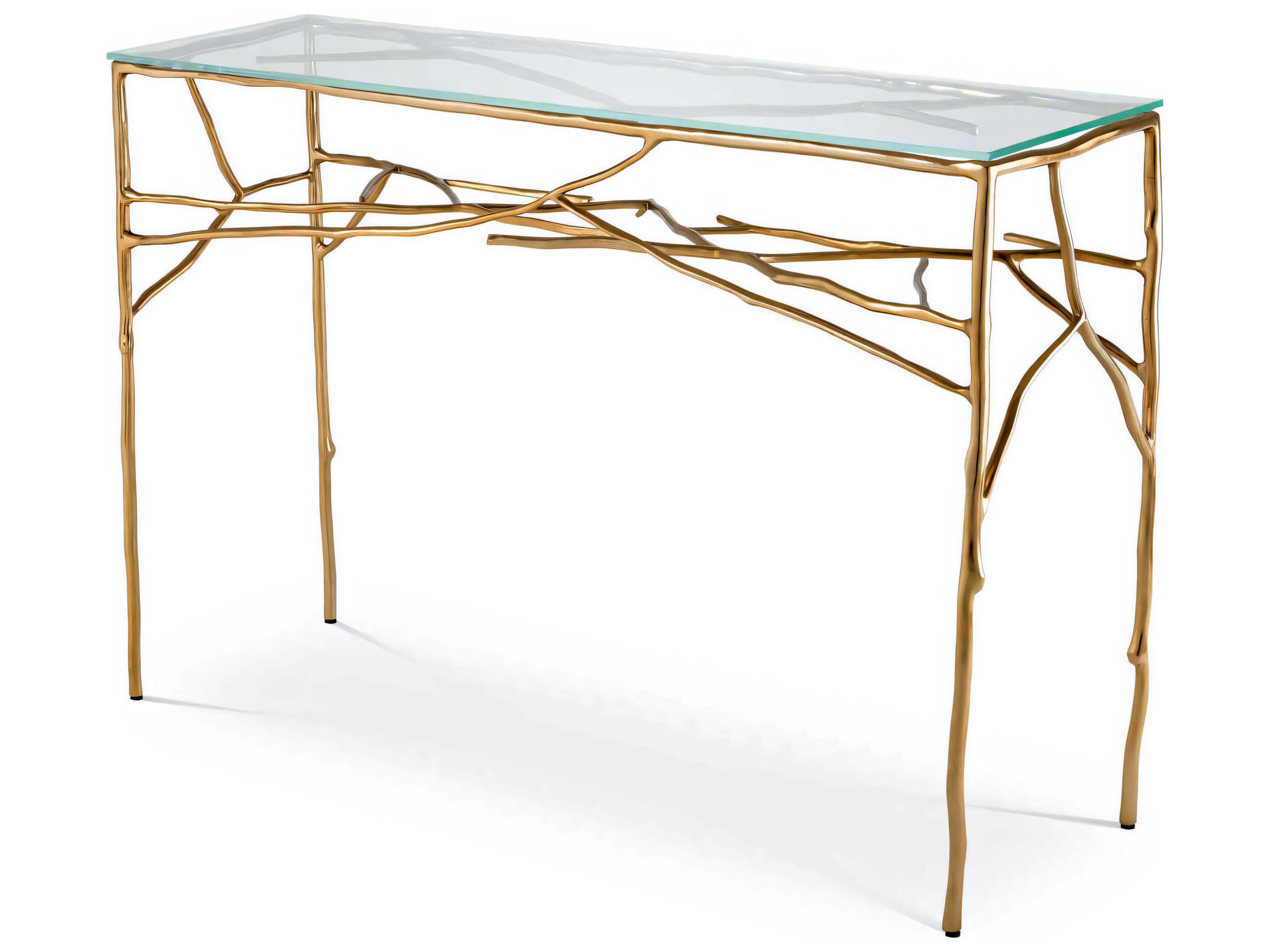 Eichholtz Antico Gold Console Table