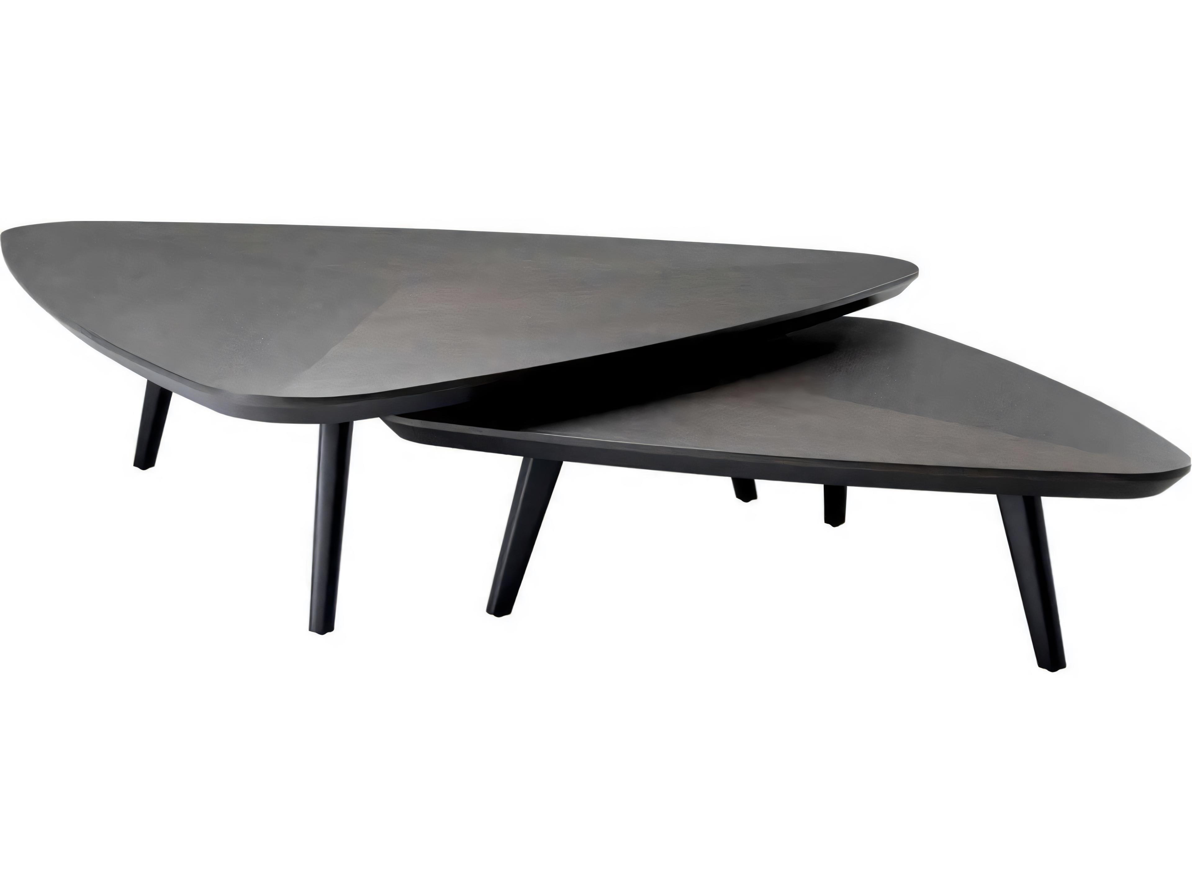 Eichholtz Lauren S/2 Mocha Straight Oak Ven Coffee Table