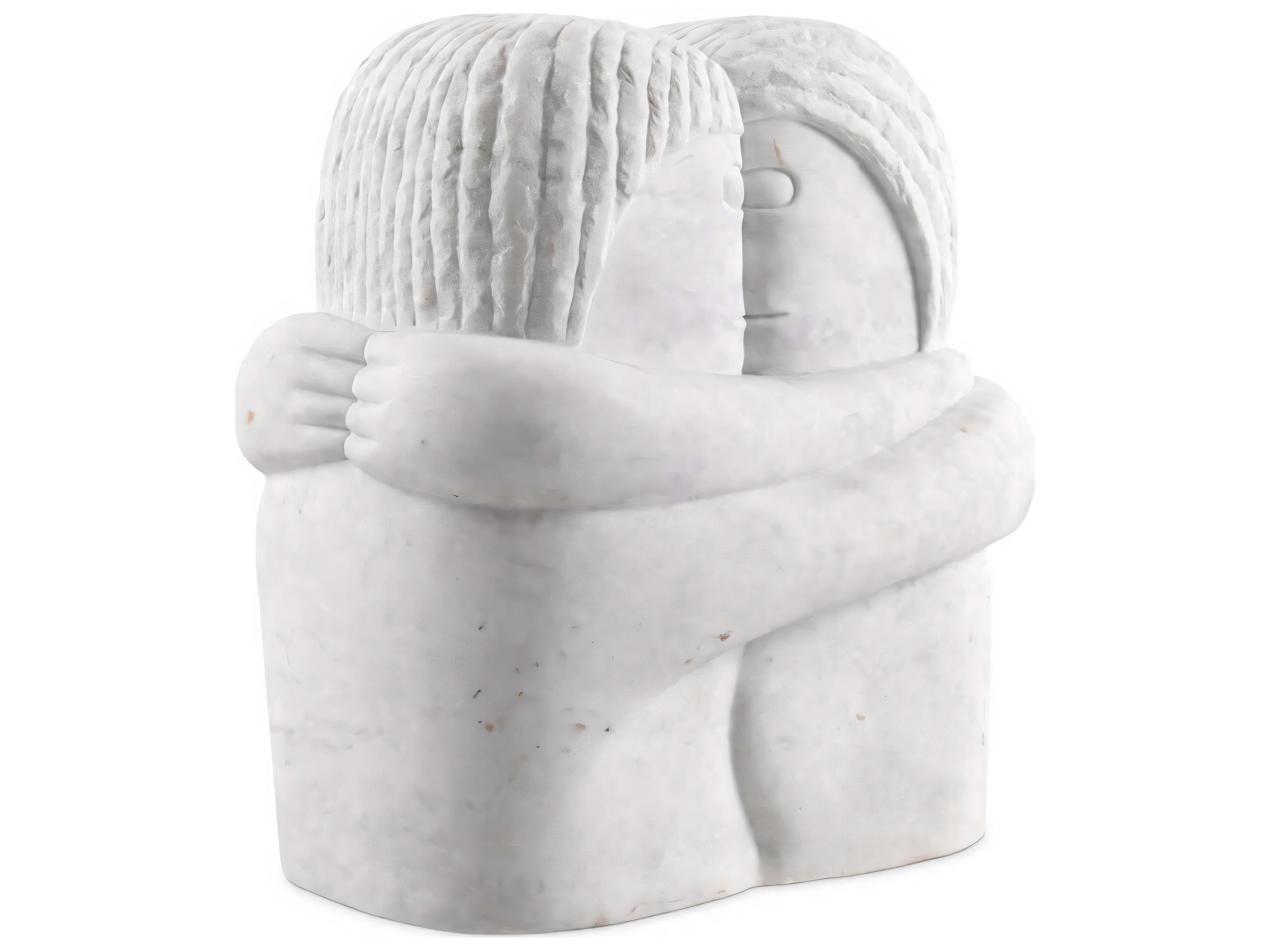 Eichholtz Love Couple White Marble Object
