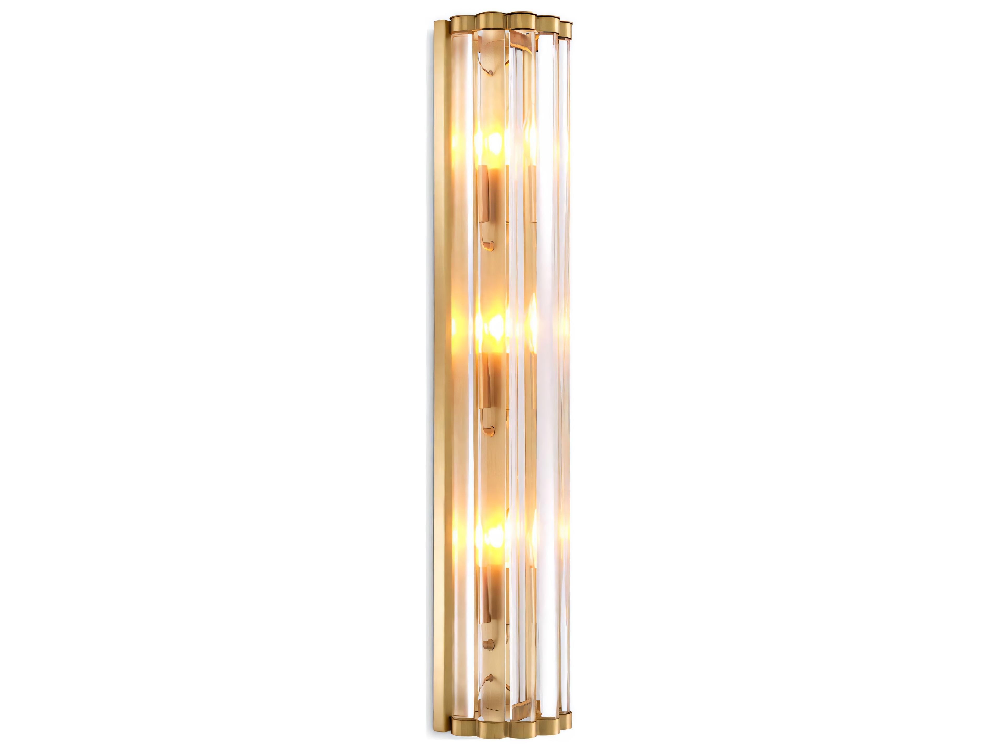 Eichholtz Amalfi Antique Brass Wall Lamp