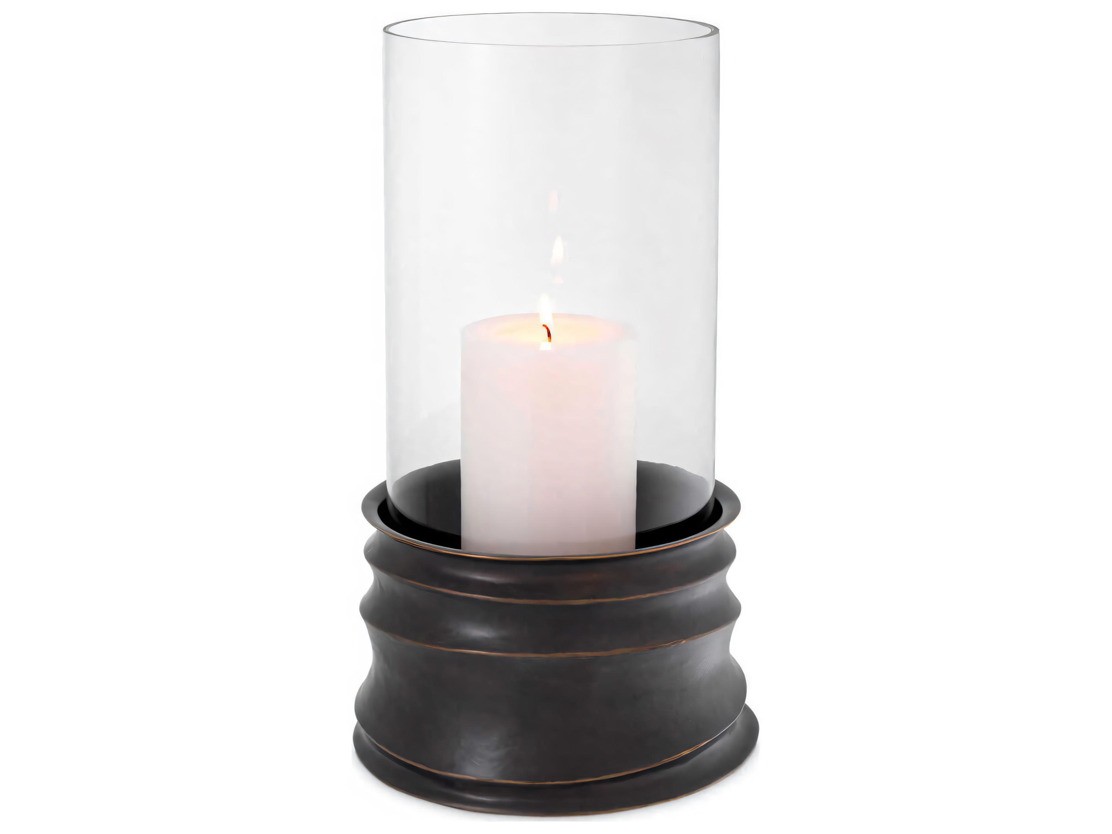 Eichholtz Gilardon Hammered Bronze Highlight Hurricane