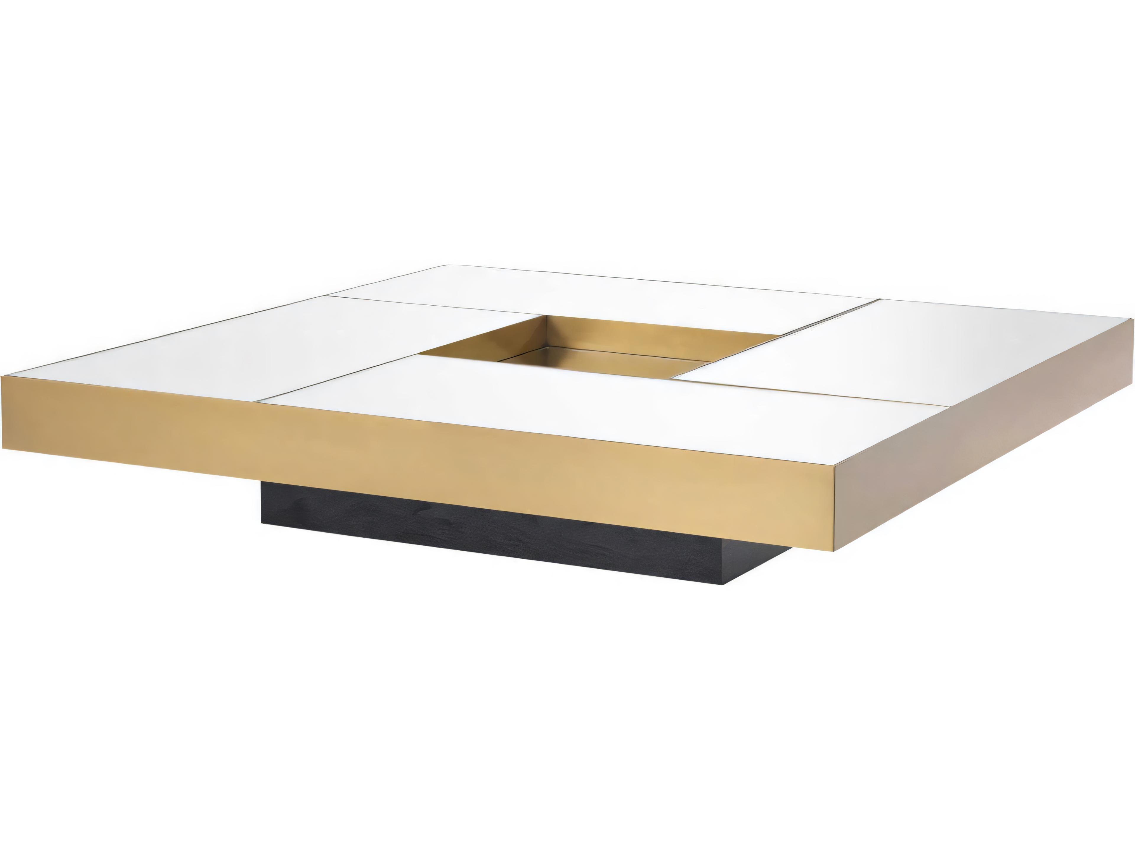 Eichholtz Allure Brushed Brass Coffee Table