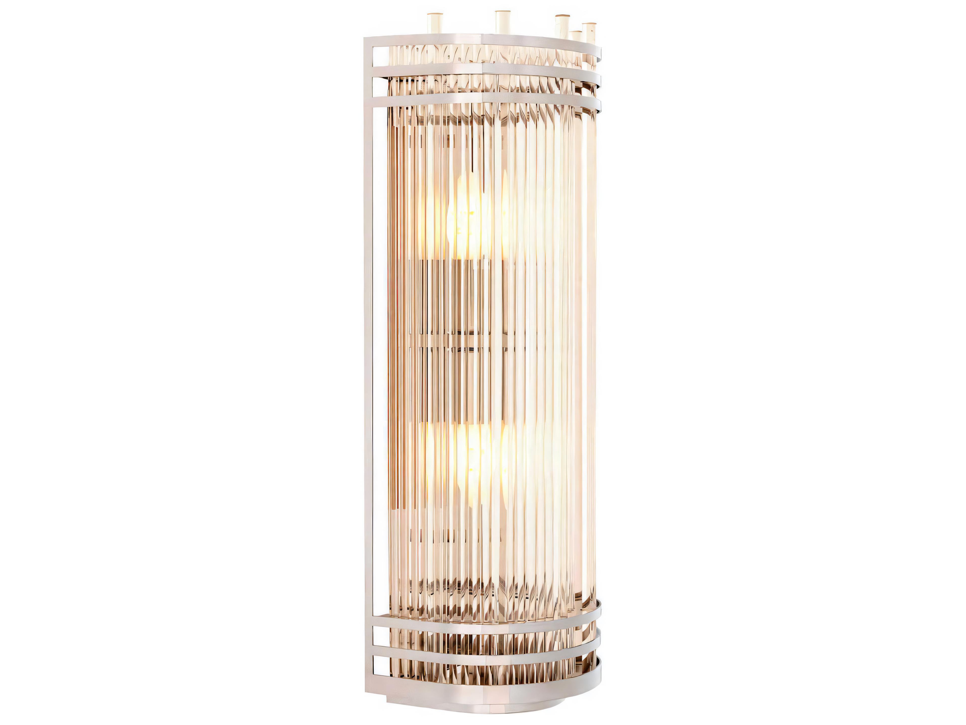 Eichholtz Gulf L Nickel Wall Lamp