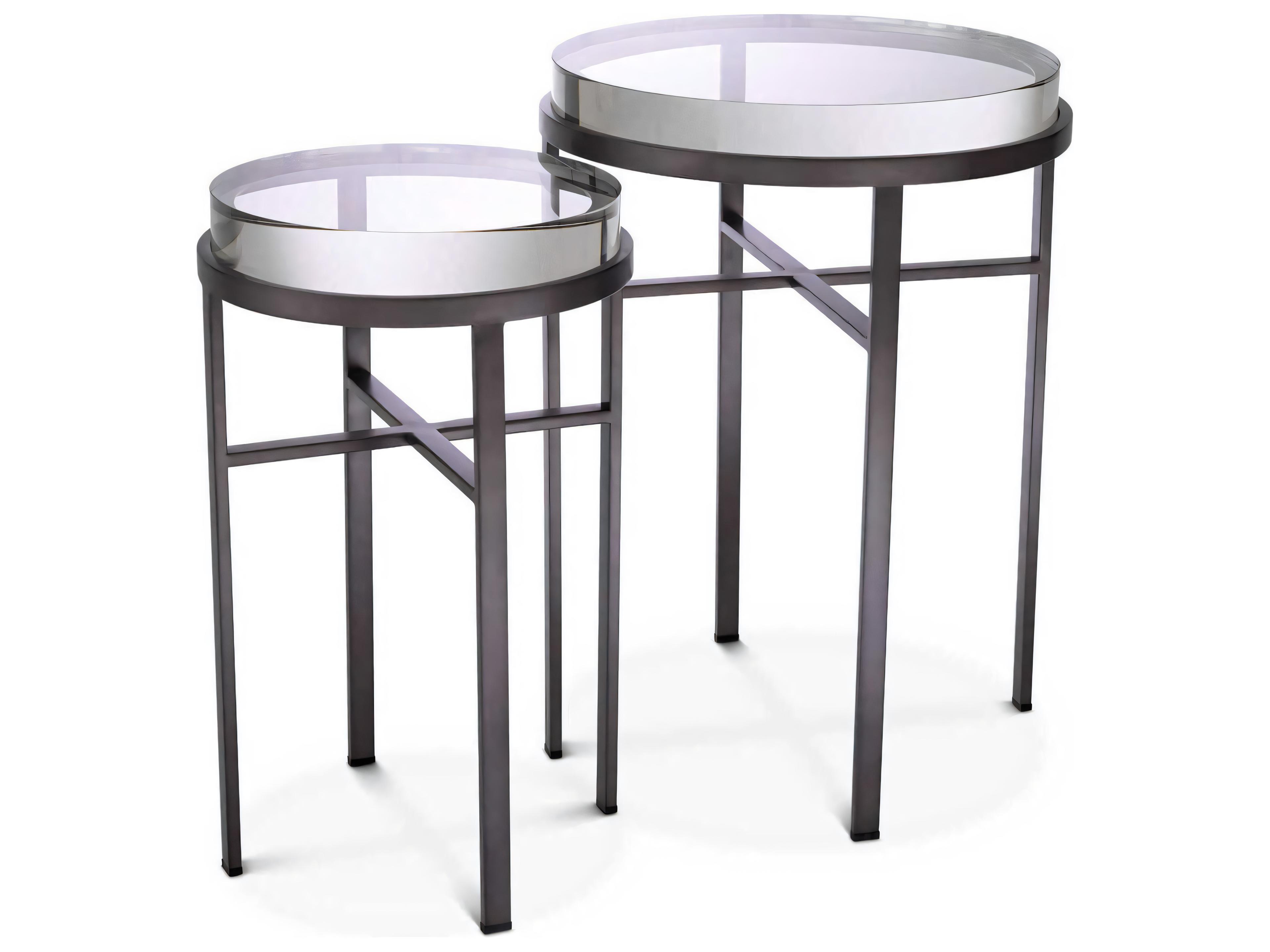 Eichholtz Hoxton Bronze Set of 2 Side Table