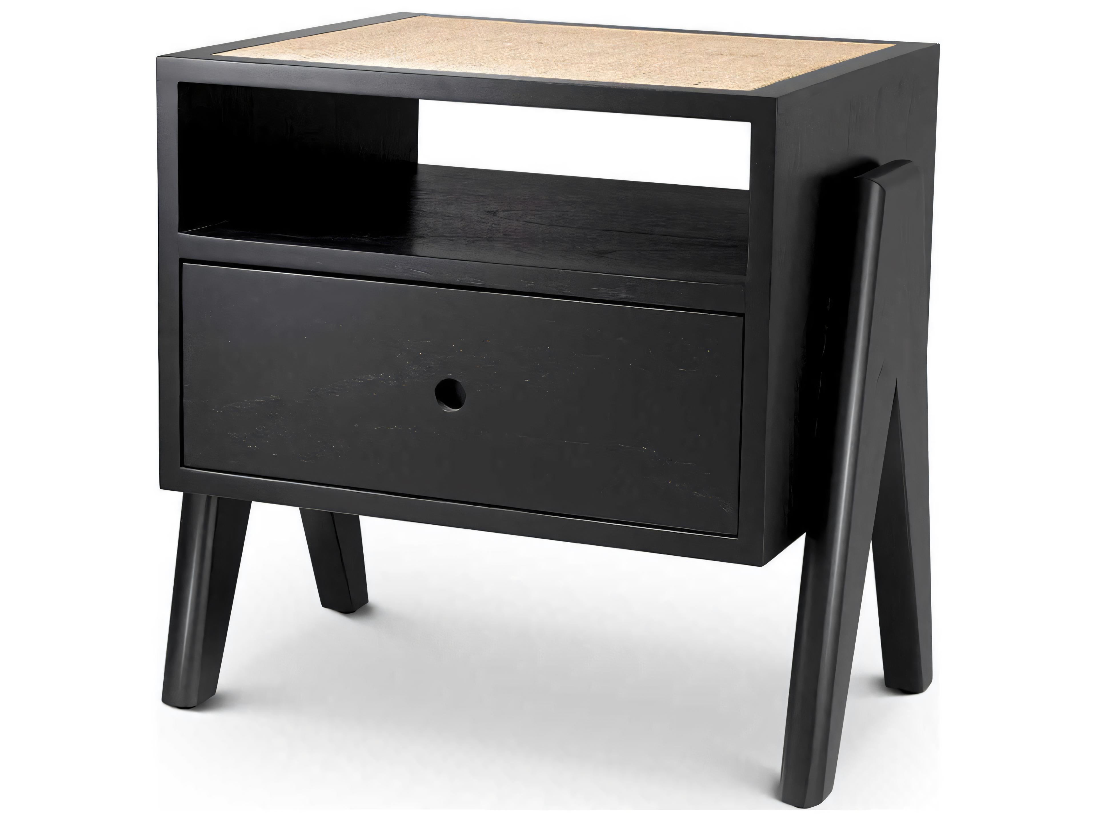 Eichholtz Latour Classic Black Nightstand