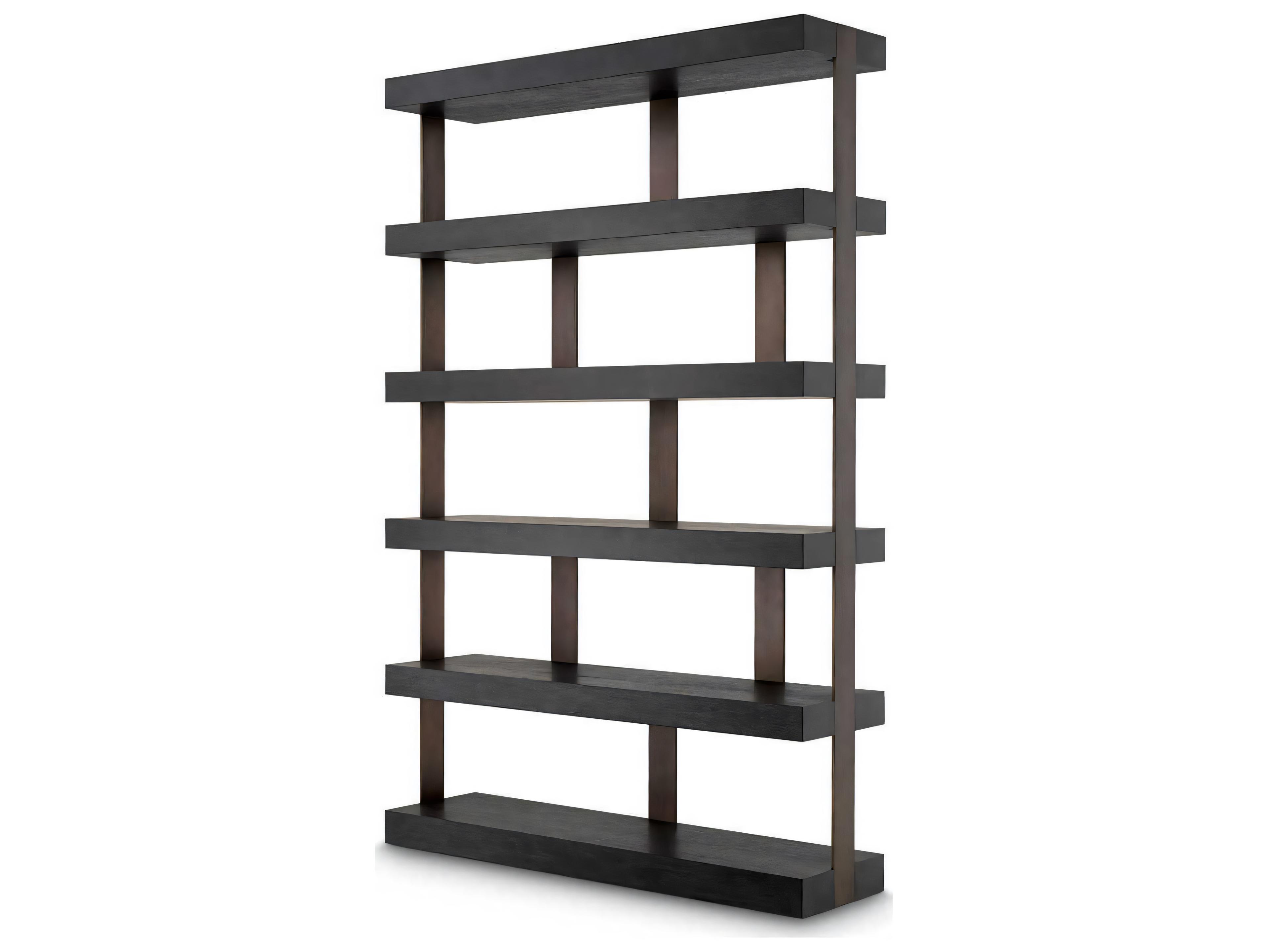 Eichholtz Dalmar Charcoal Grey Oak Veneer Cabinet