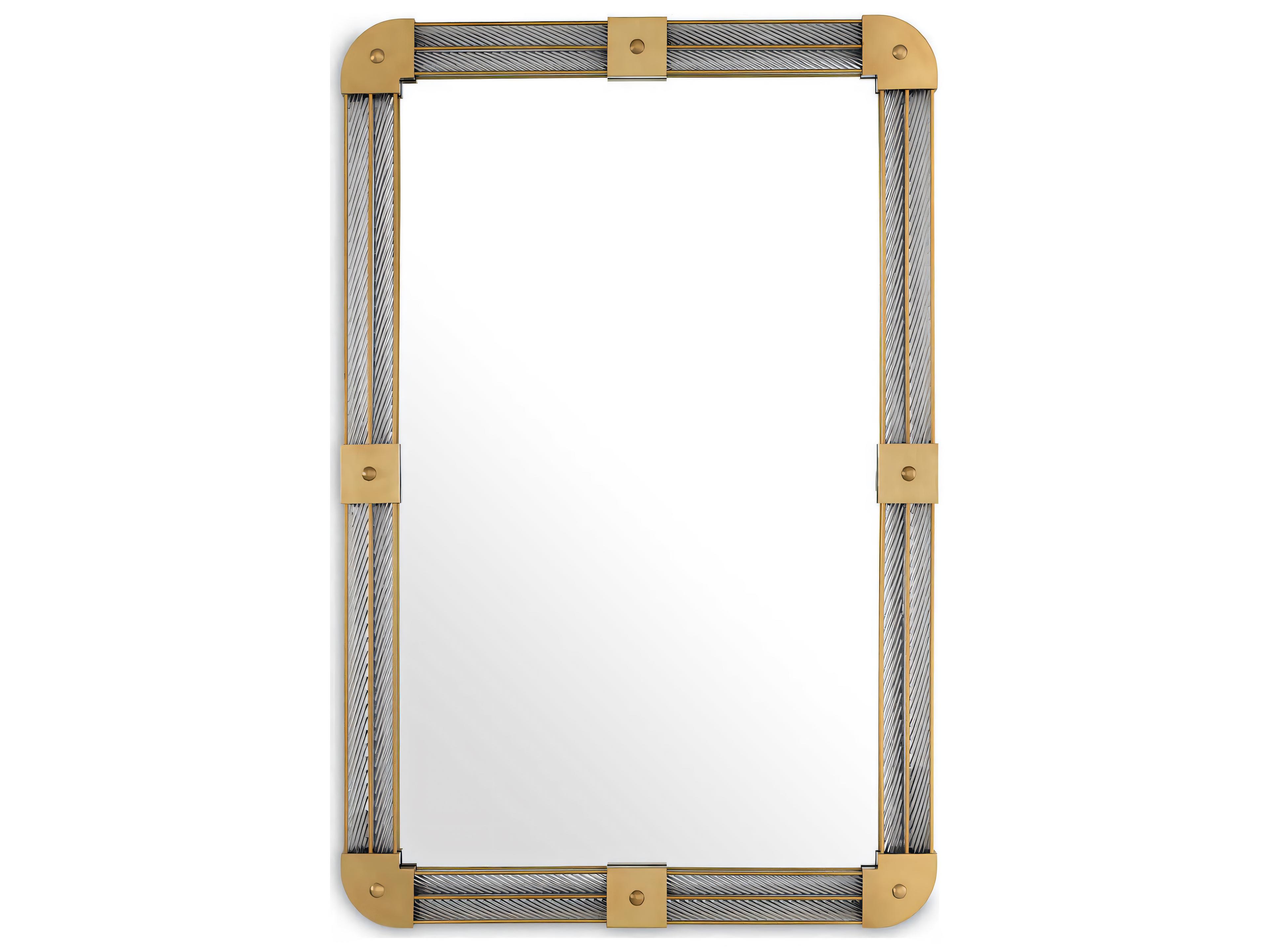 Eichholtz Heracles Antique Brass Mirror