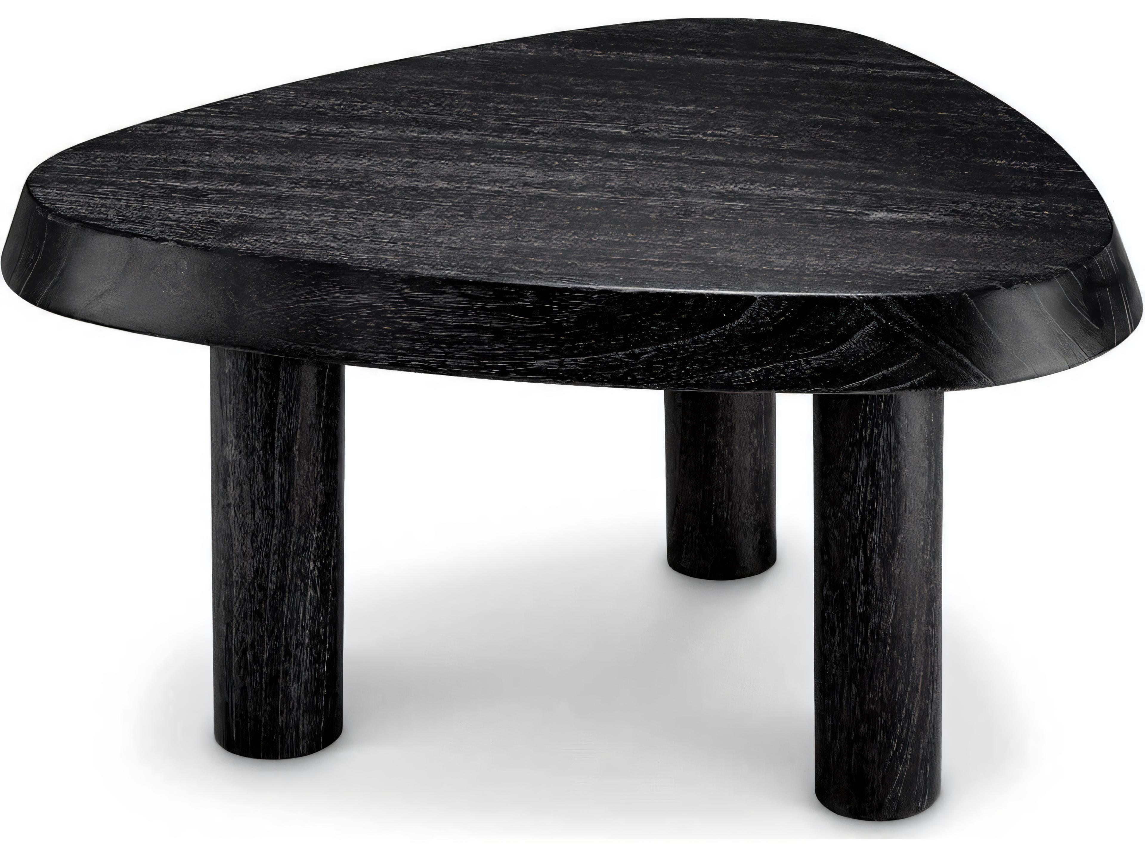 Eichholtz Briel L Charcoal Grey Veneer Coffee Table