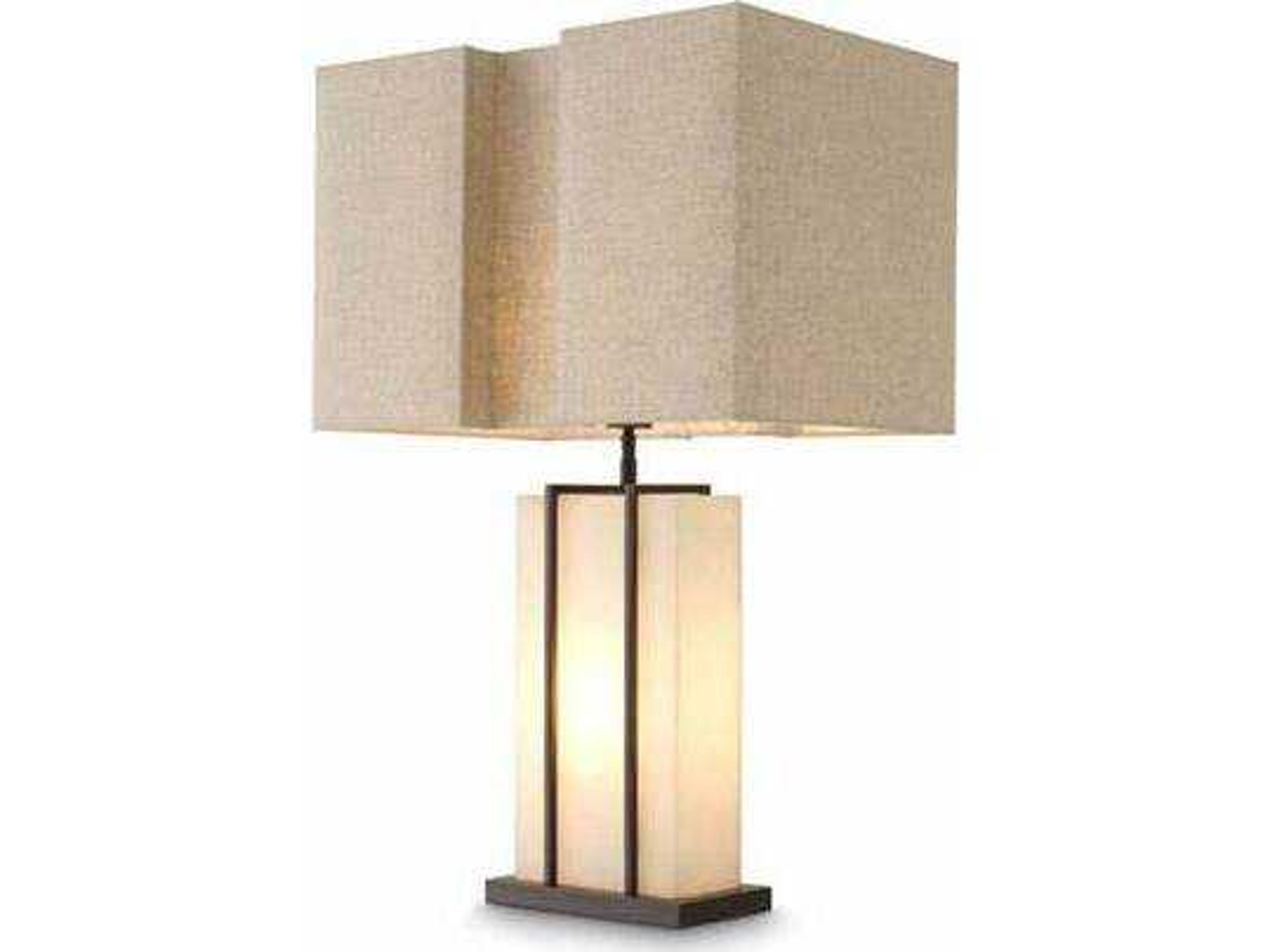 Eichholtz Graham Bronze Highlight Incl Shade Table Lamp