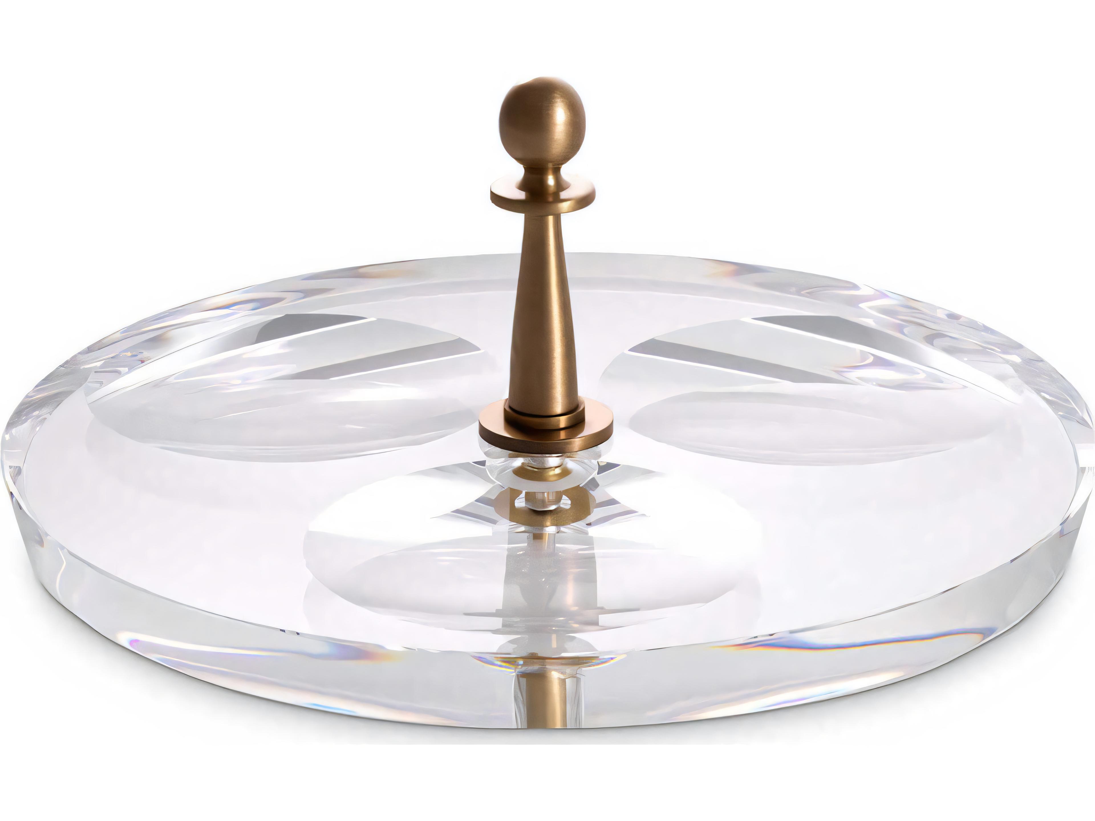 Eichholtz Krone Antique Brass Tray