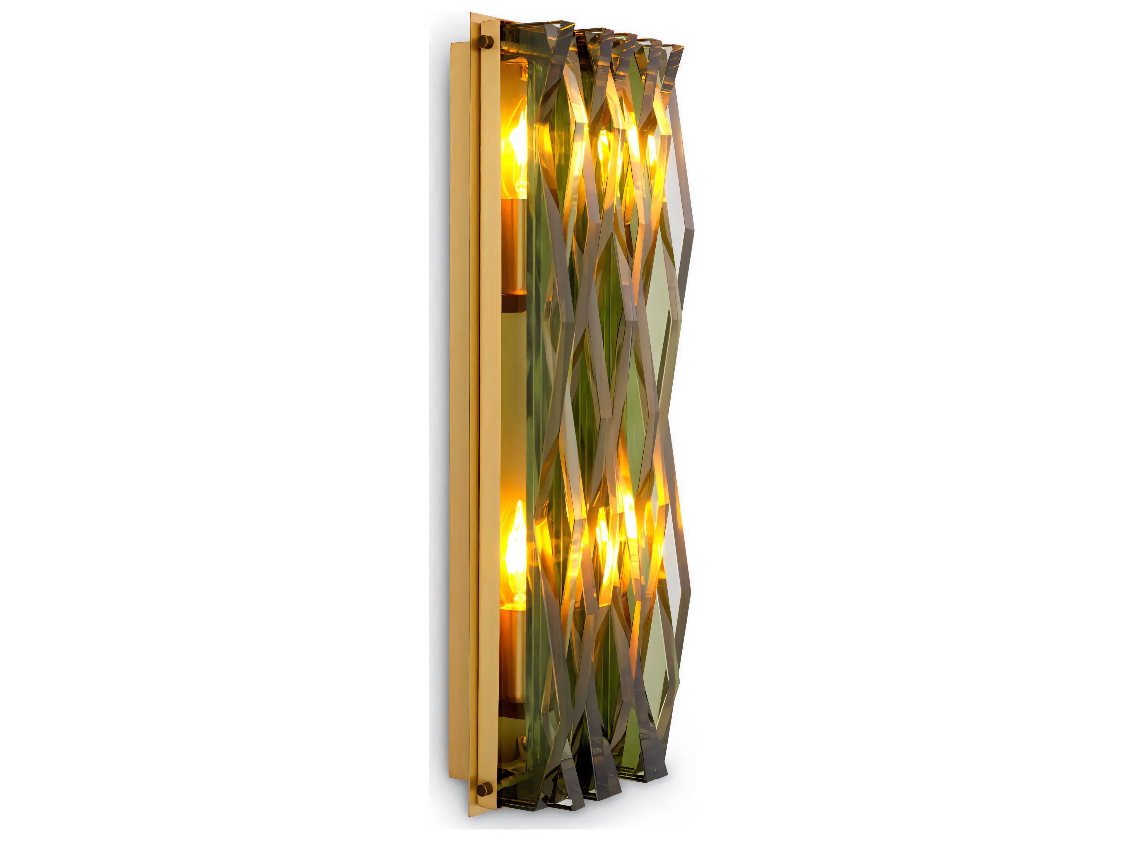 Eichholtz Nuvola L Antique Brass Wall Lamp