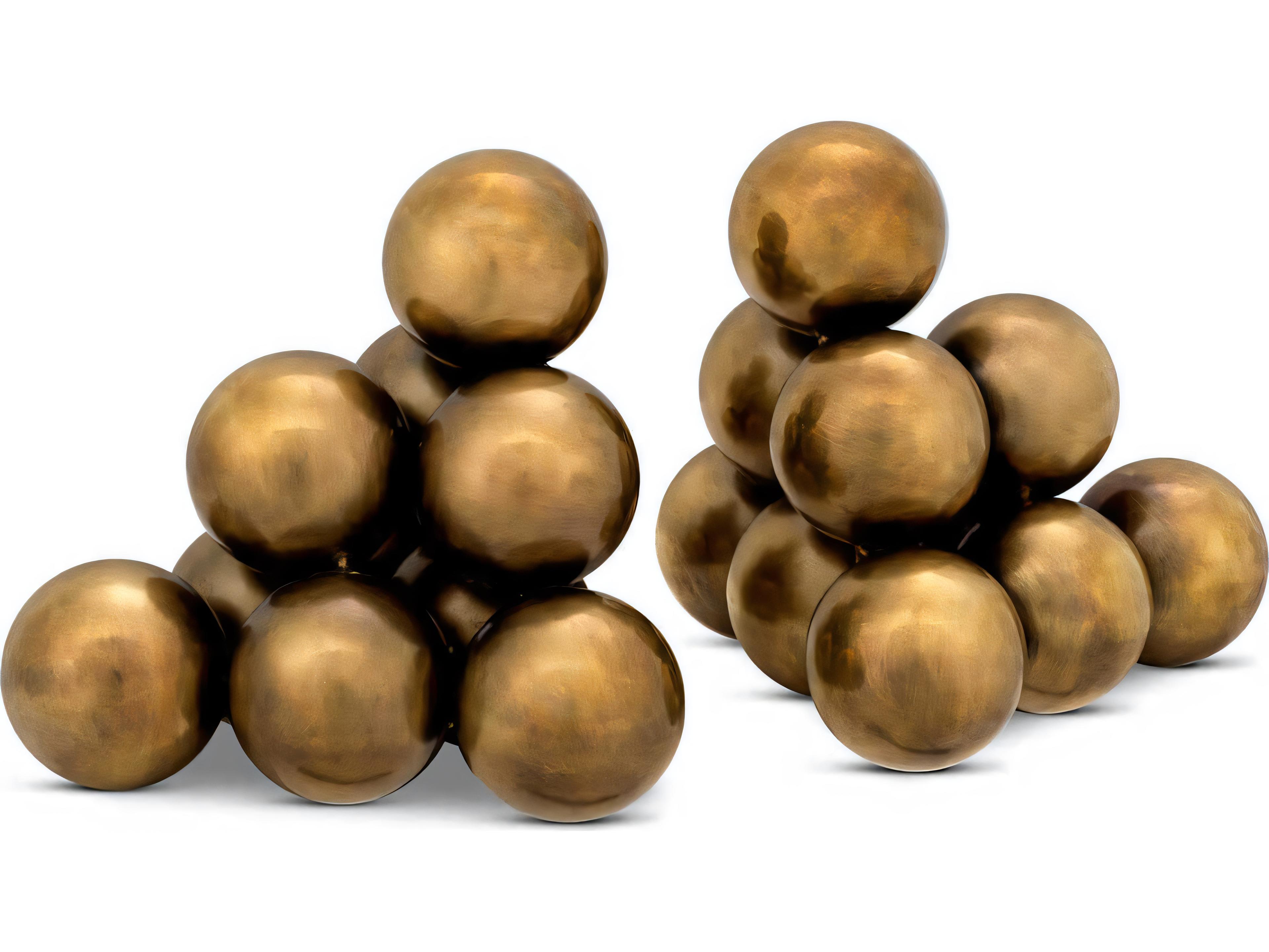 Eichholtz Carioca Vintage Brass Set of 2 Bookend