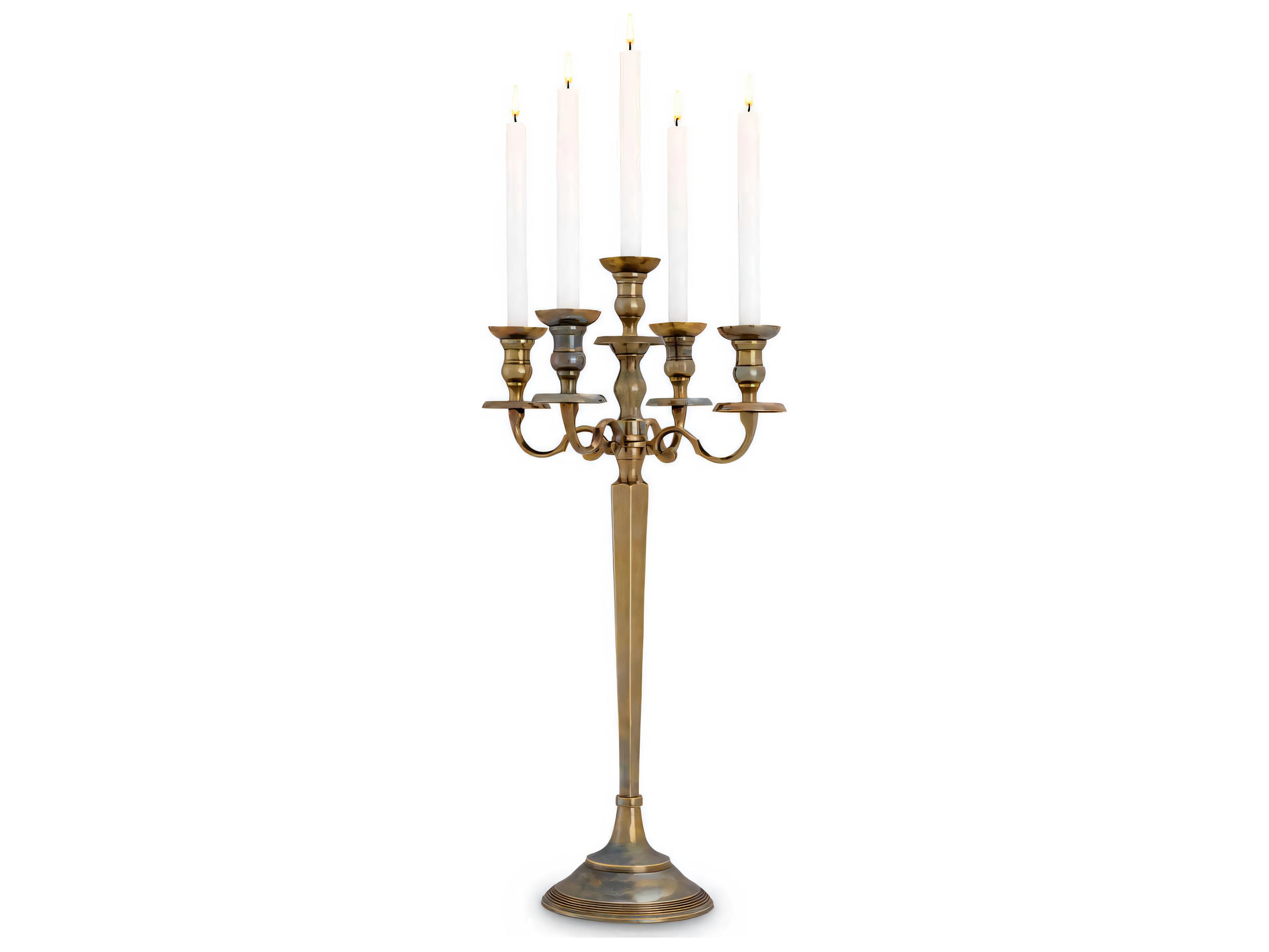 Eichholtz Amarillo S Vintage Brass Candle Holder