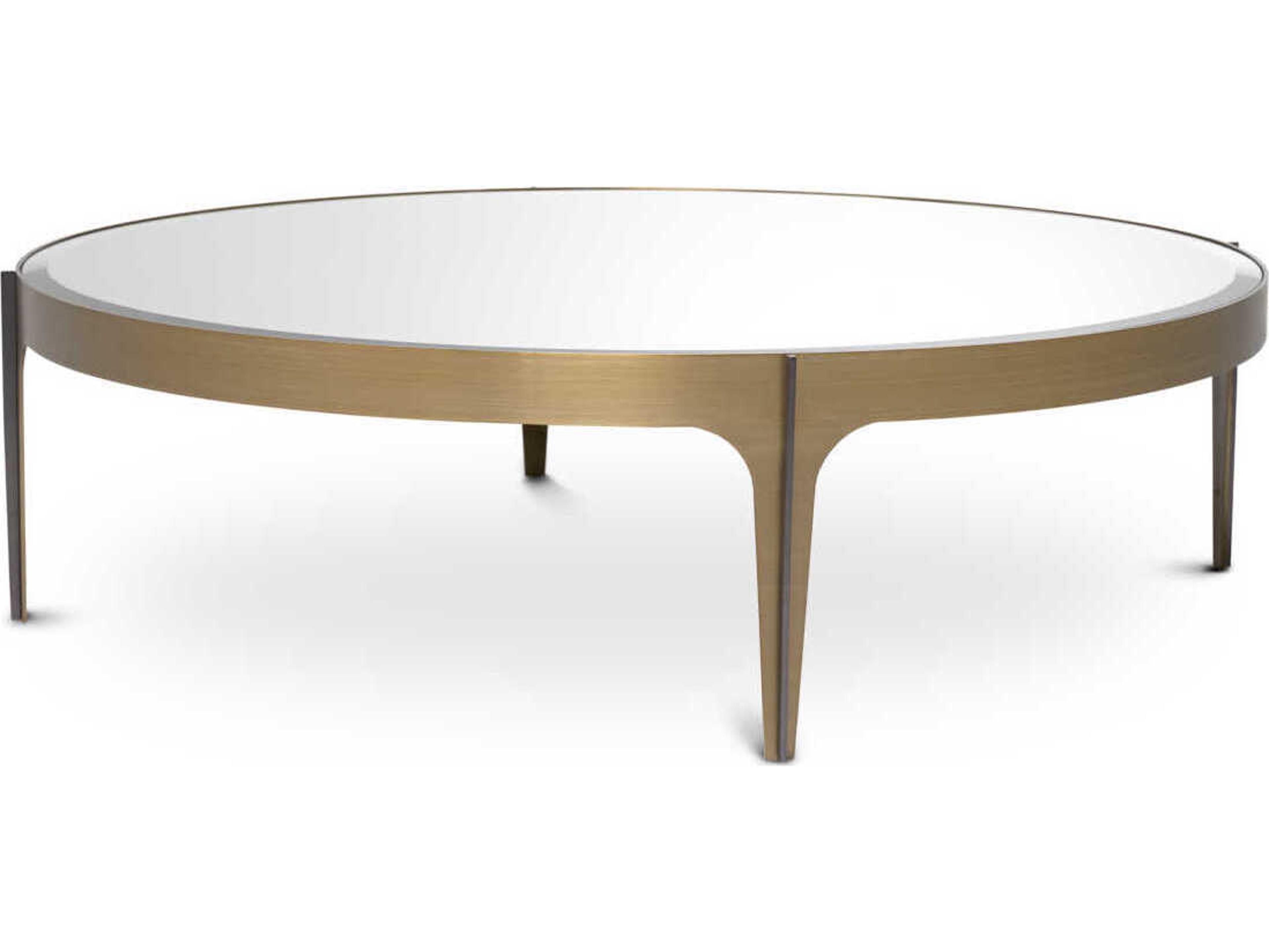 Eichholtz Artemisa L Brushed Brass Coffee Table