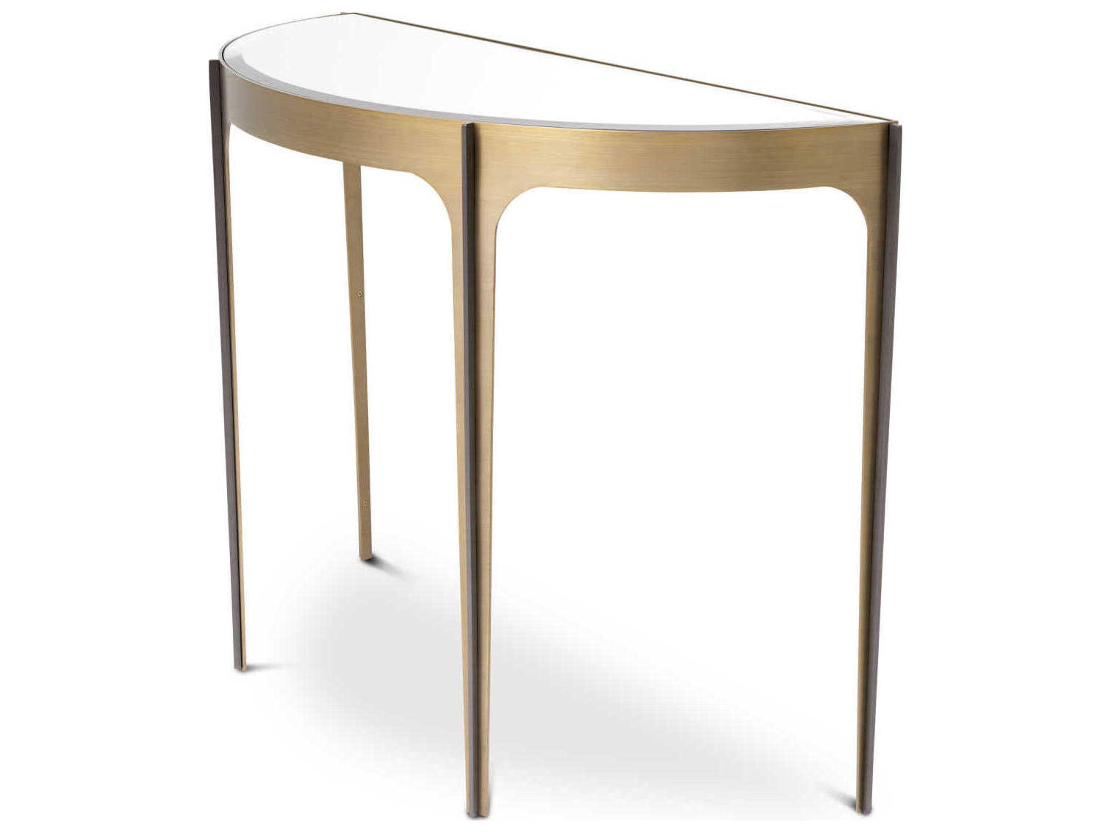 Eichholtz Artemisa Brushed Brass Console Table