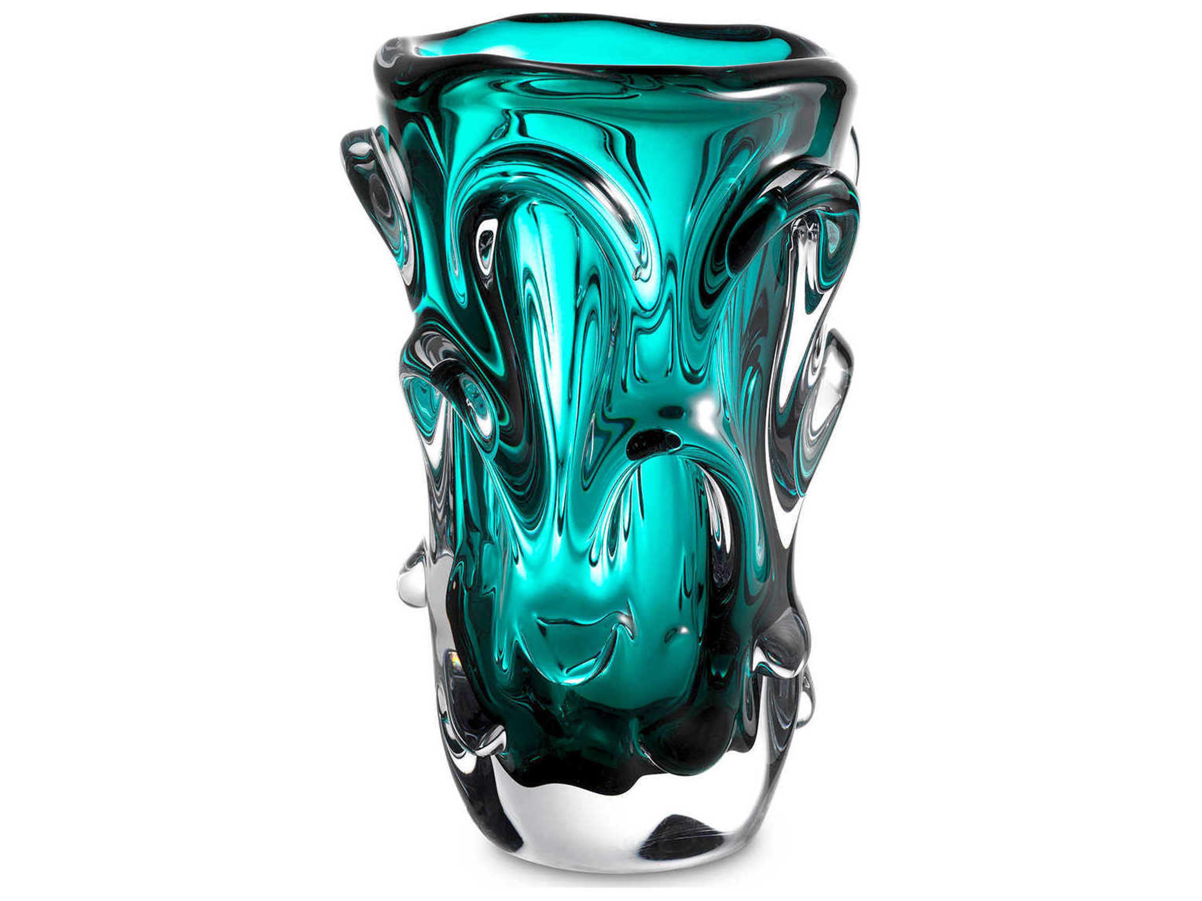 Eichholtz Aila L Turquoise Vase