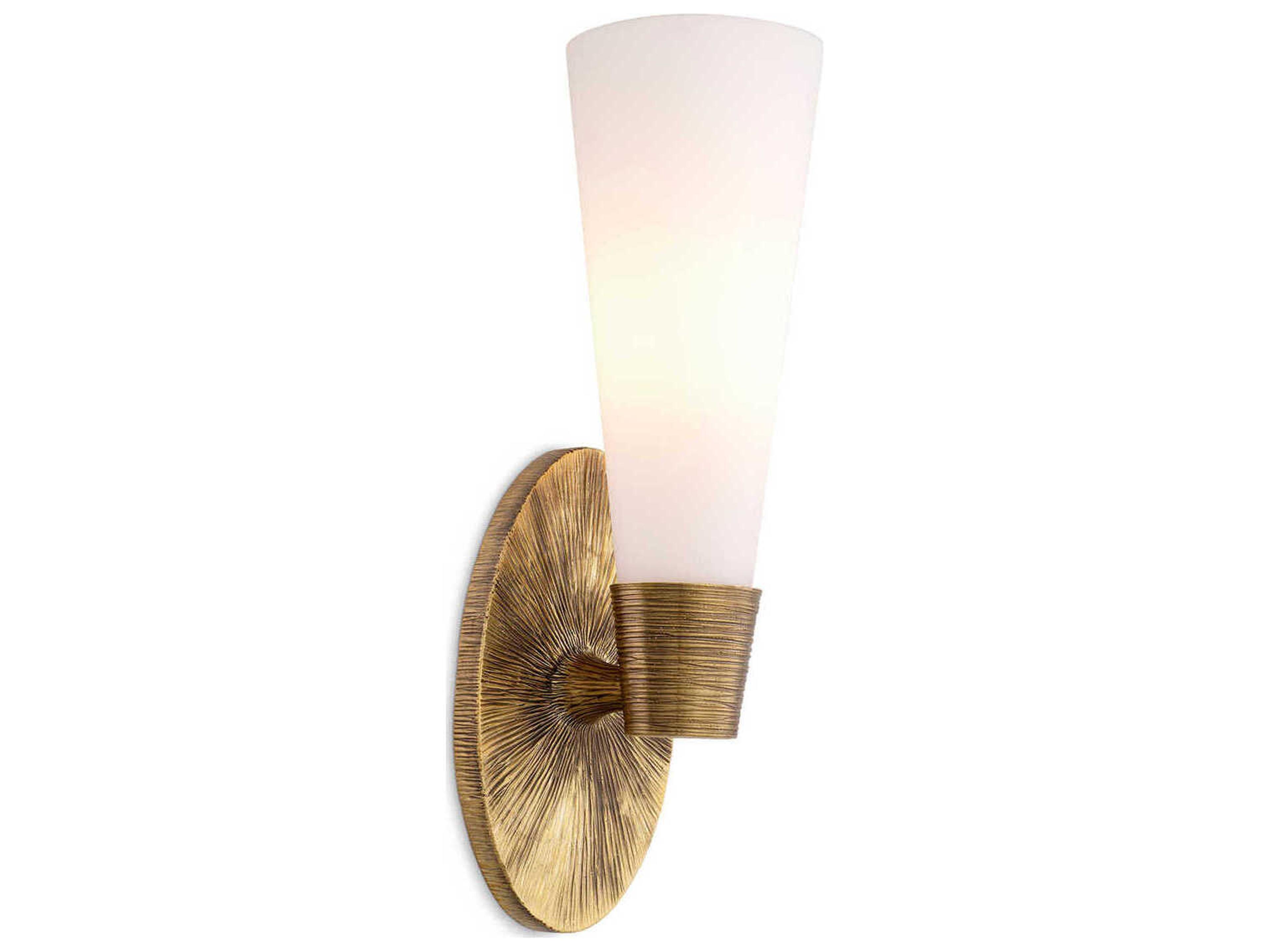 Eichholtz Nolita Single Vintage Brass Wall Lamp