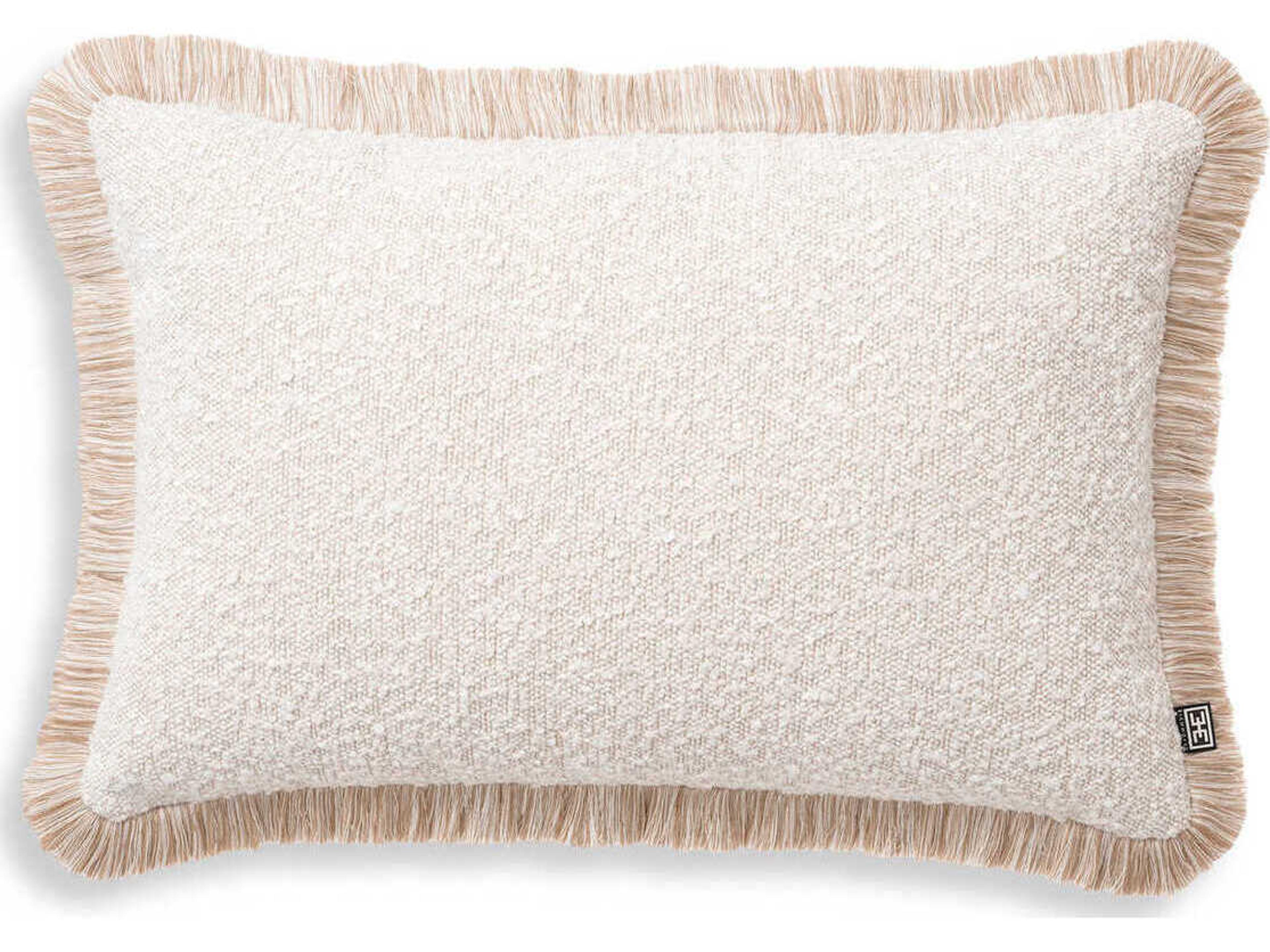 Eichholtz Nami Rectangular Boucle Cream Cushion