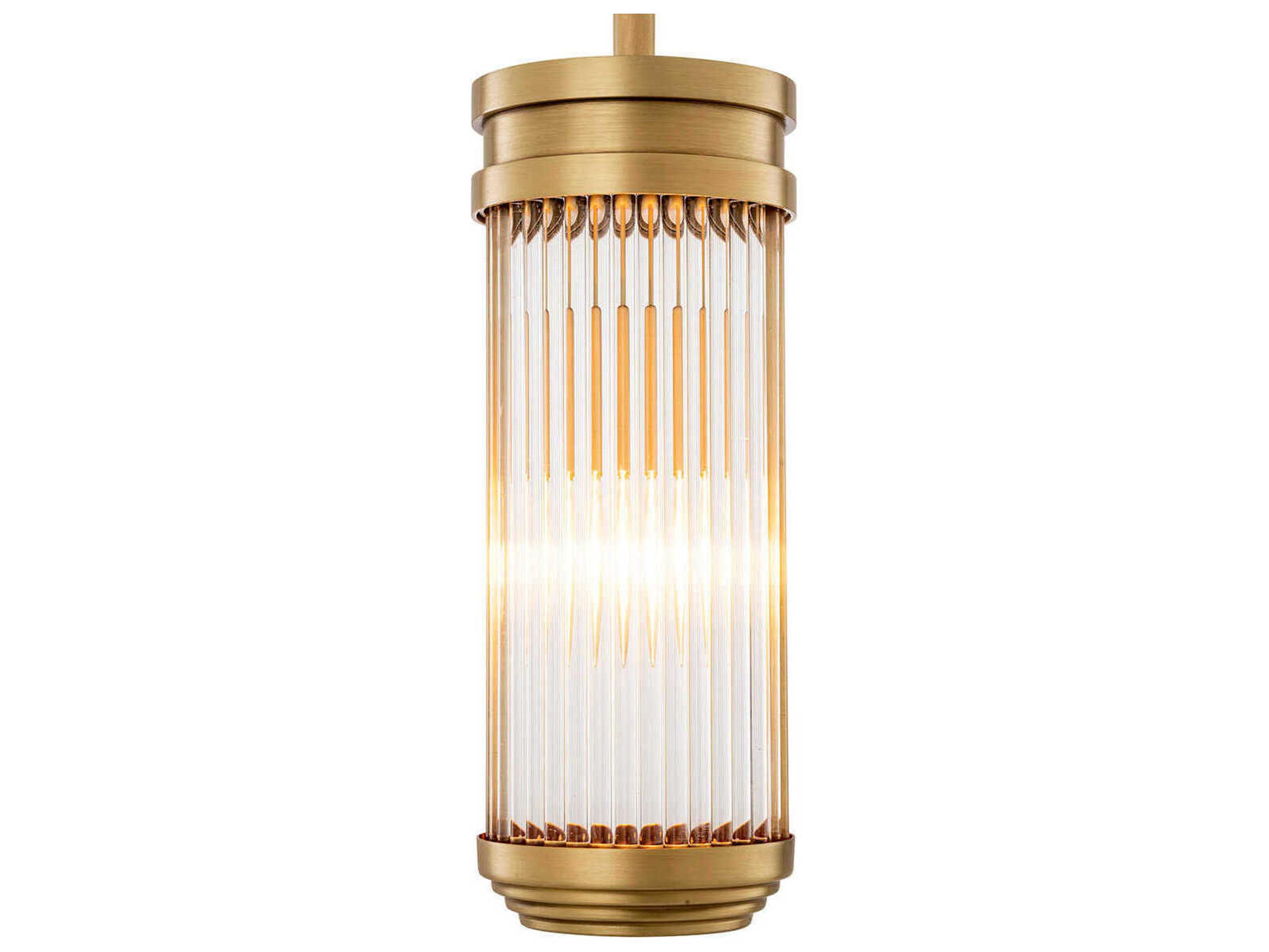 Eichholtz Rousseau S Antique Brass Pendant