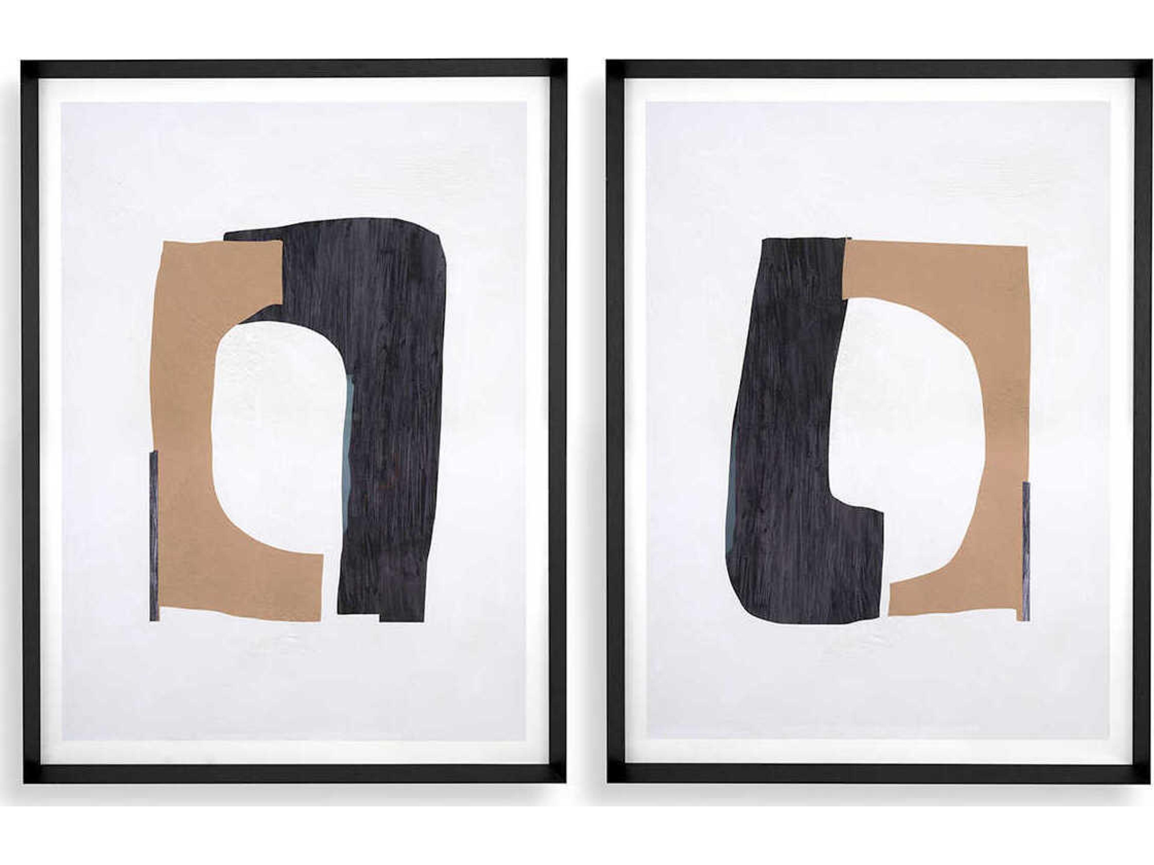 Eichholtz Cutouts Set of 2 Print Cardboard