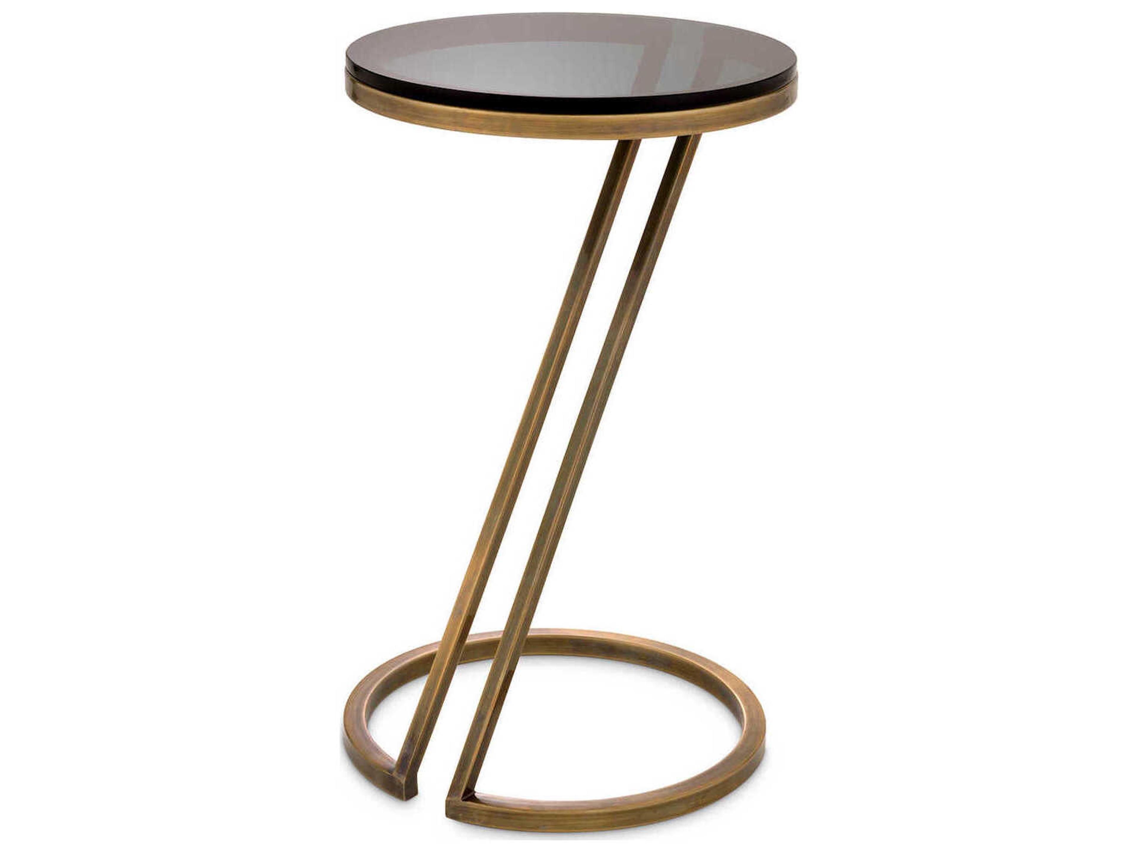 Eichholtz Falcone Vintage Brass Side Table