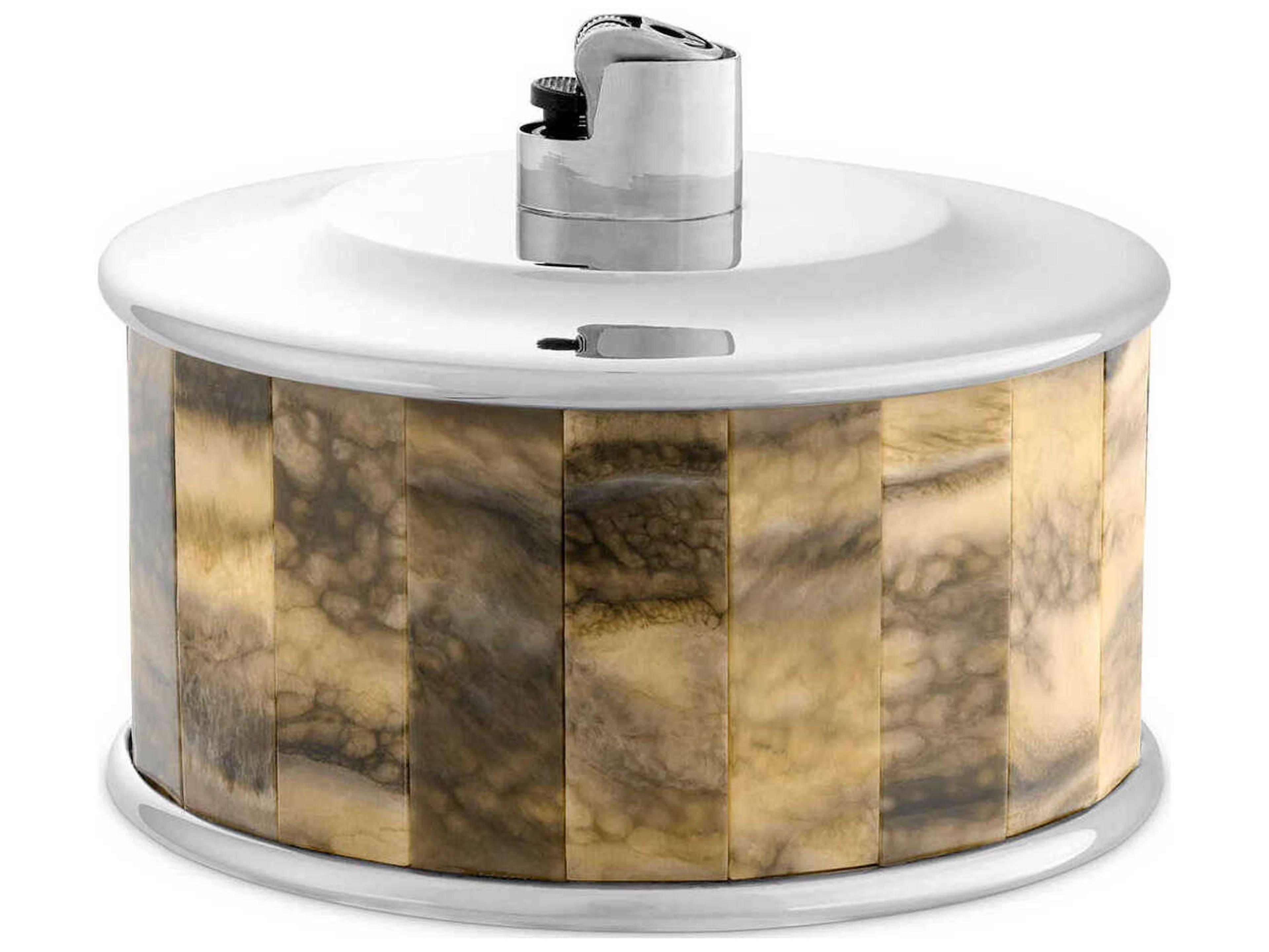 Eichholtz Bonham Holder Nickel Lighter