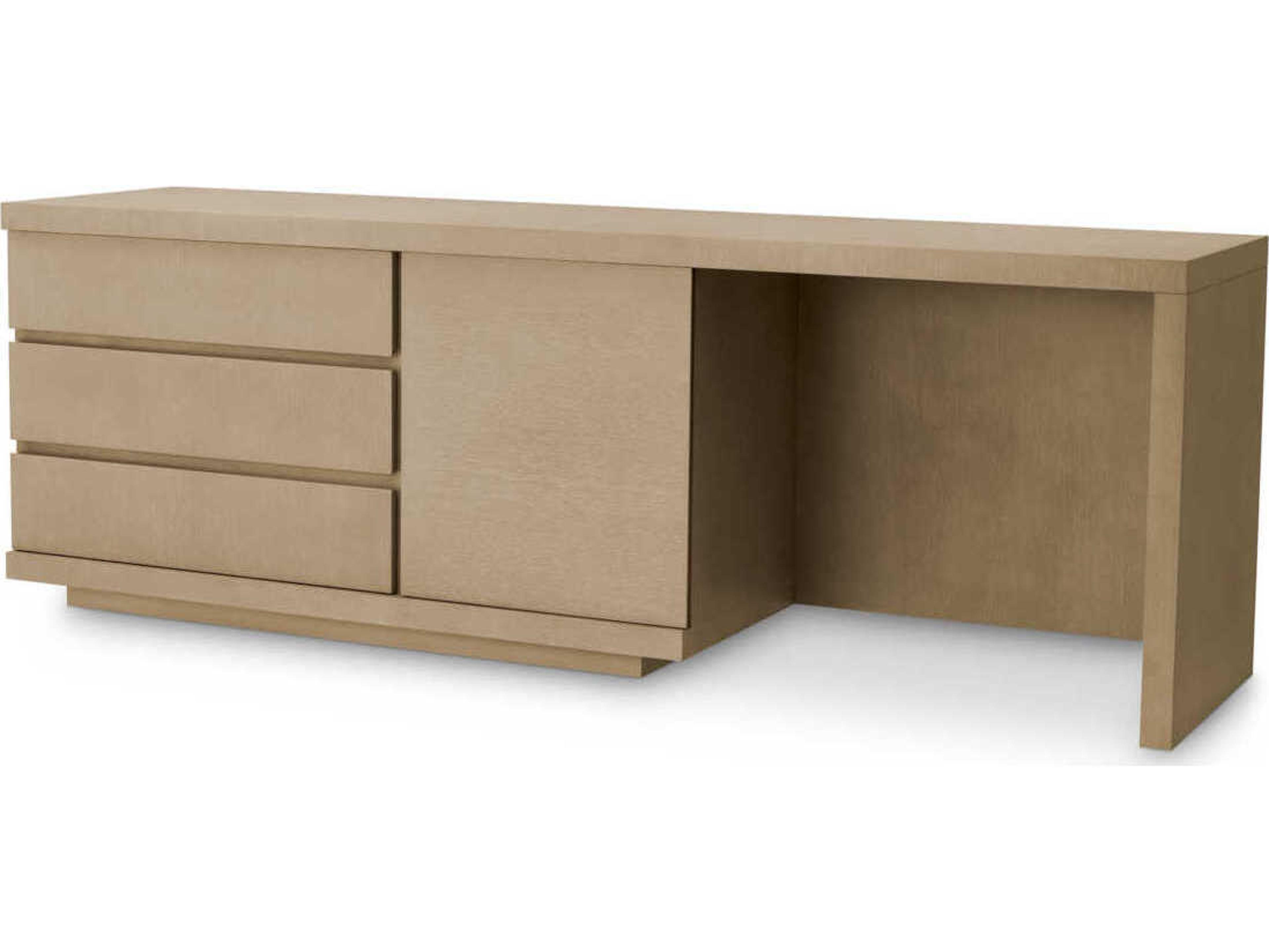 Eichholtz Crosby Washed Oak Veneer Desk