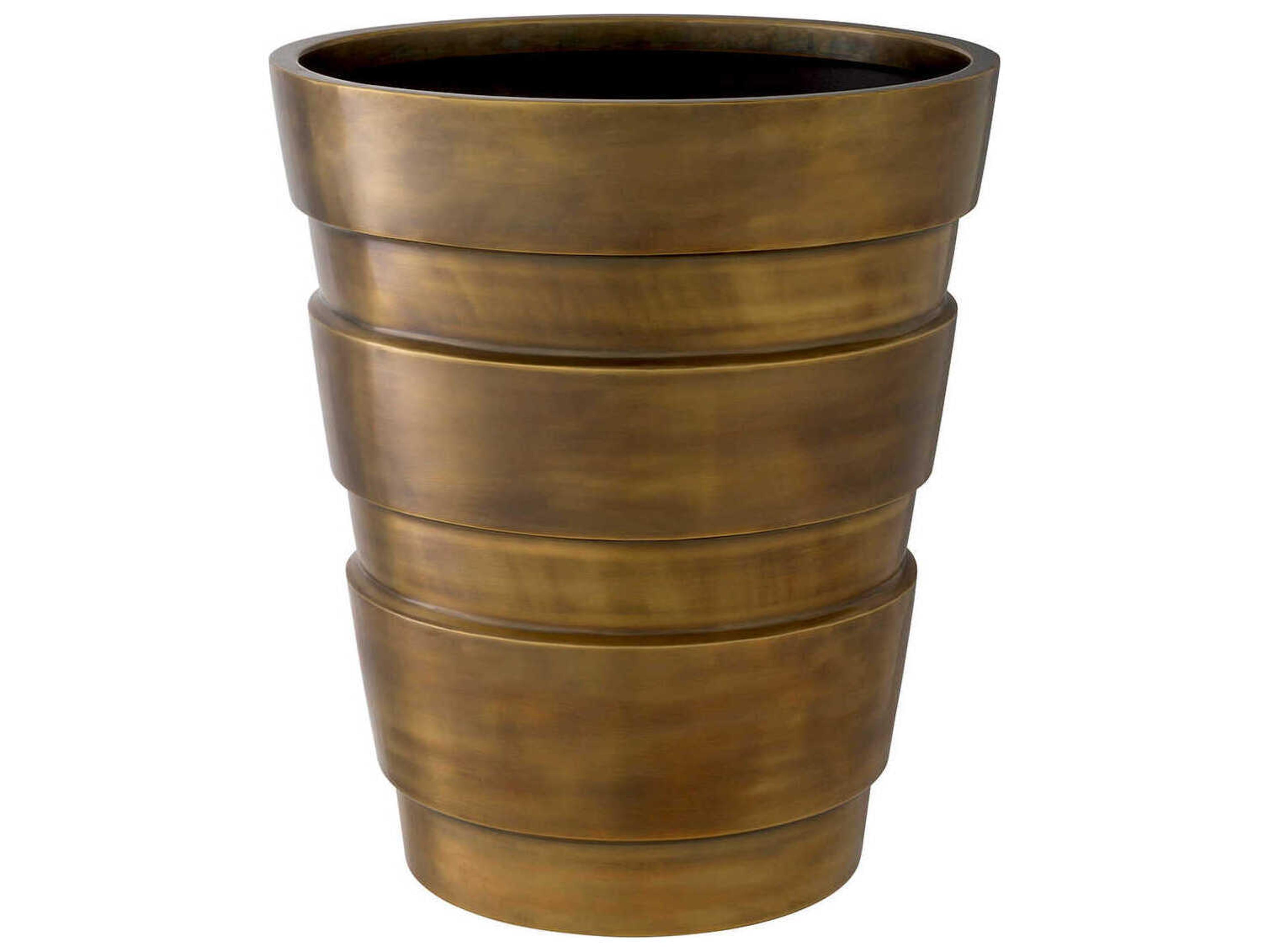 Eichholtz Apex Vintage Brass Planter