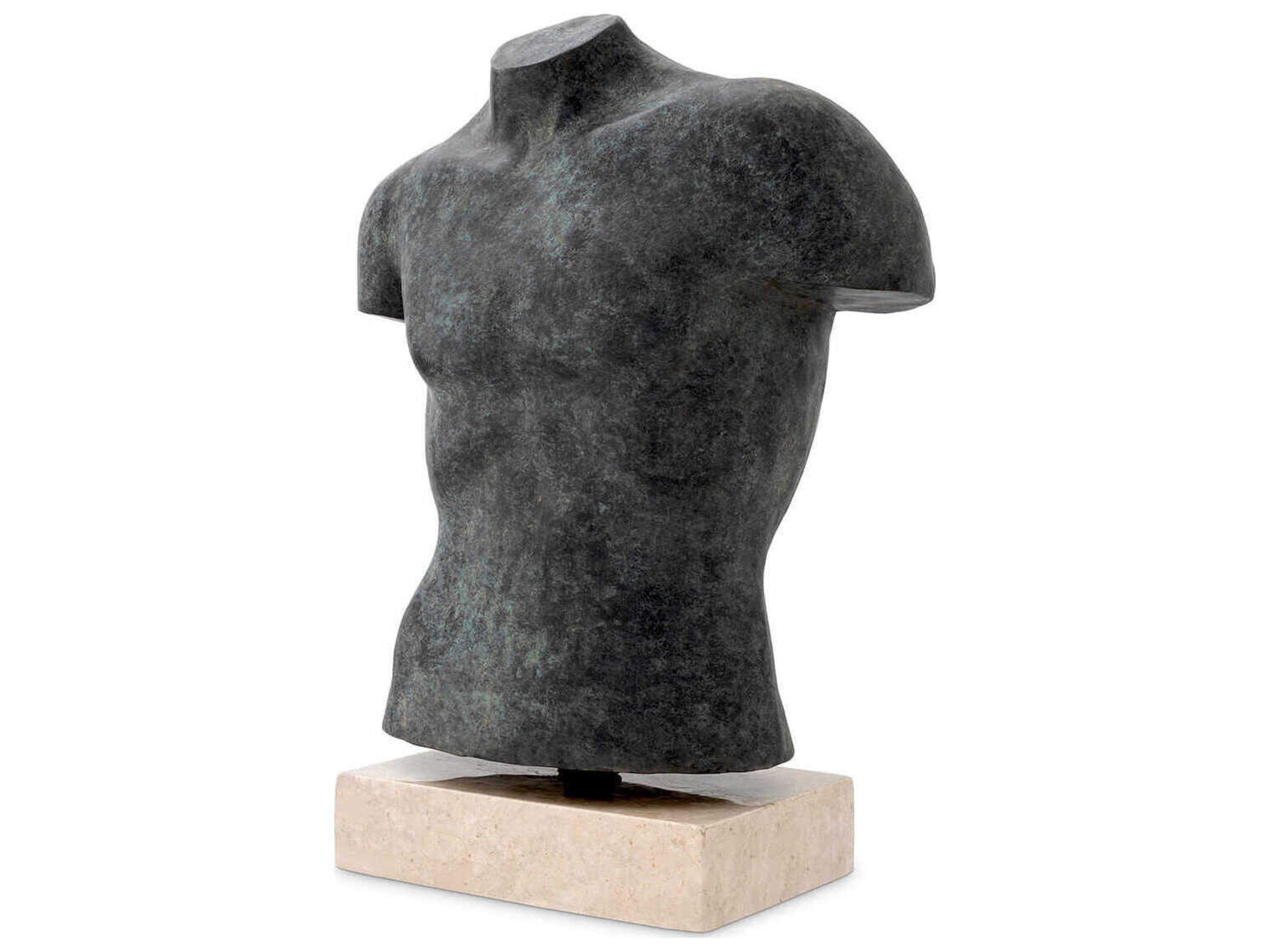Eichholtz Antique Bronze Torso Aristo
