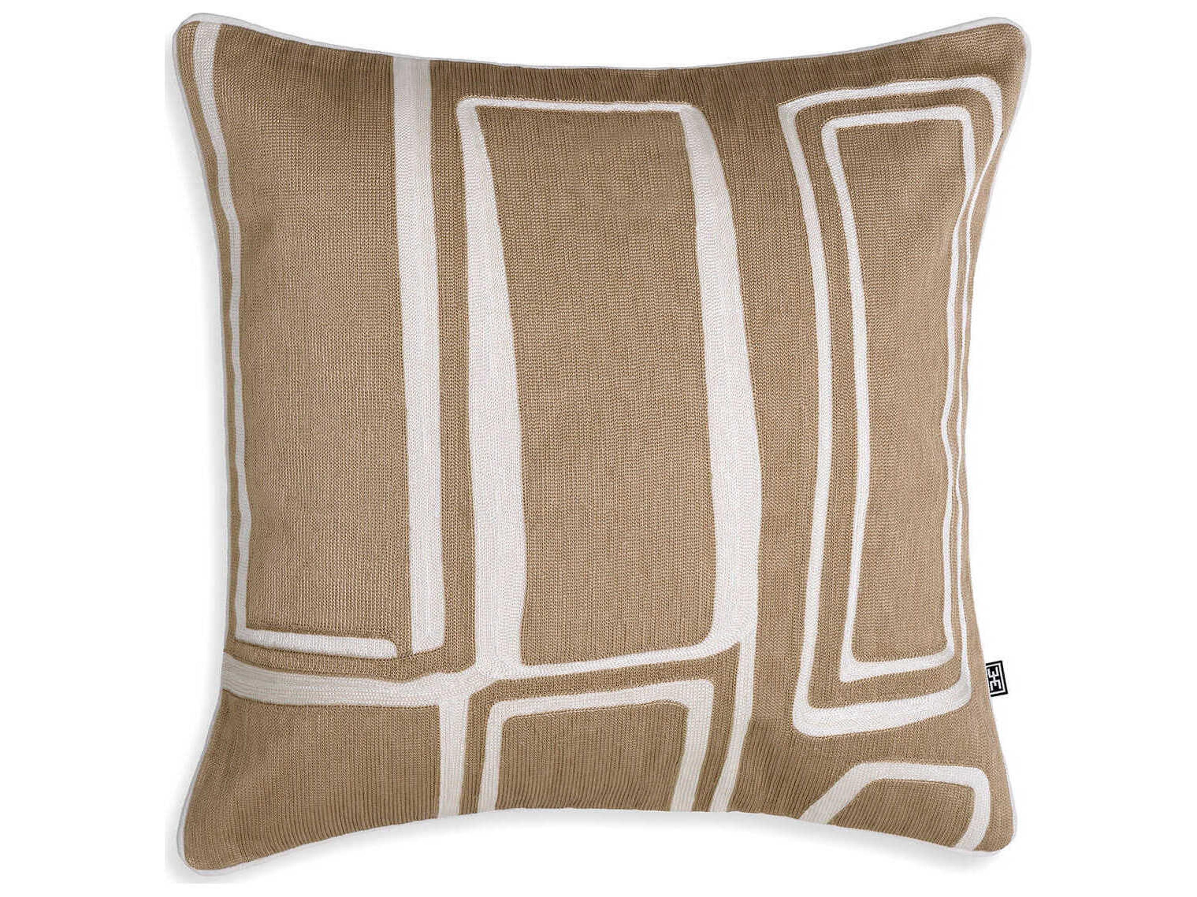 Eichholtz Ribeira Beige White Cushion