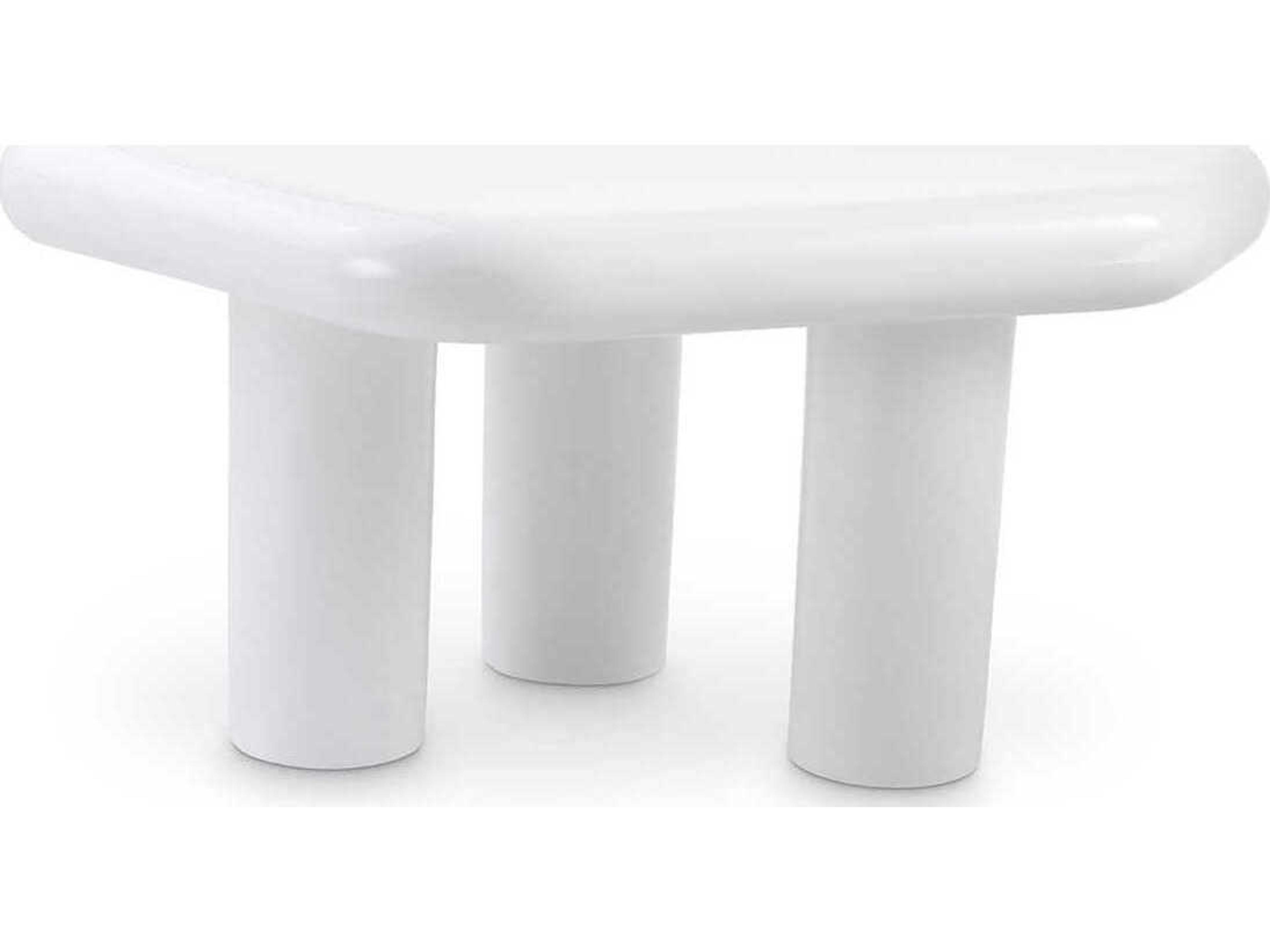 Eichholtz Matiz White High Gloss Side Table