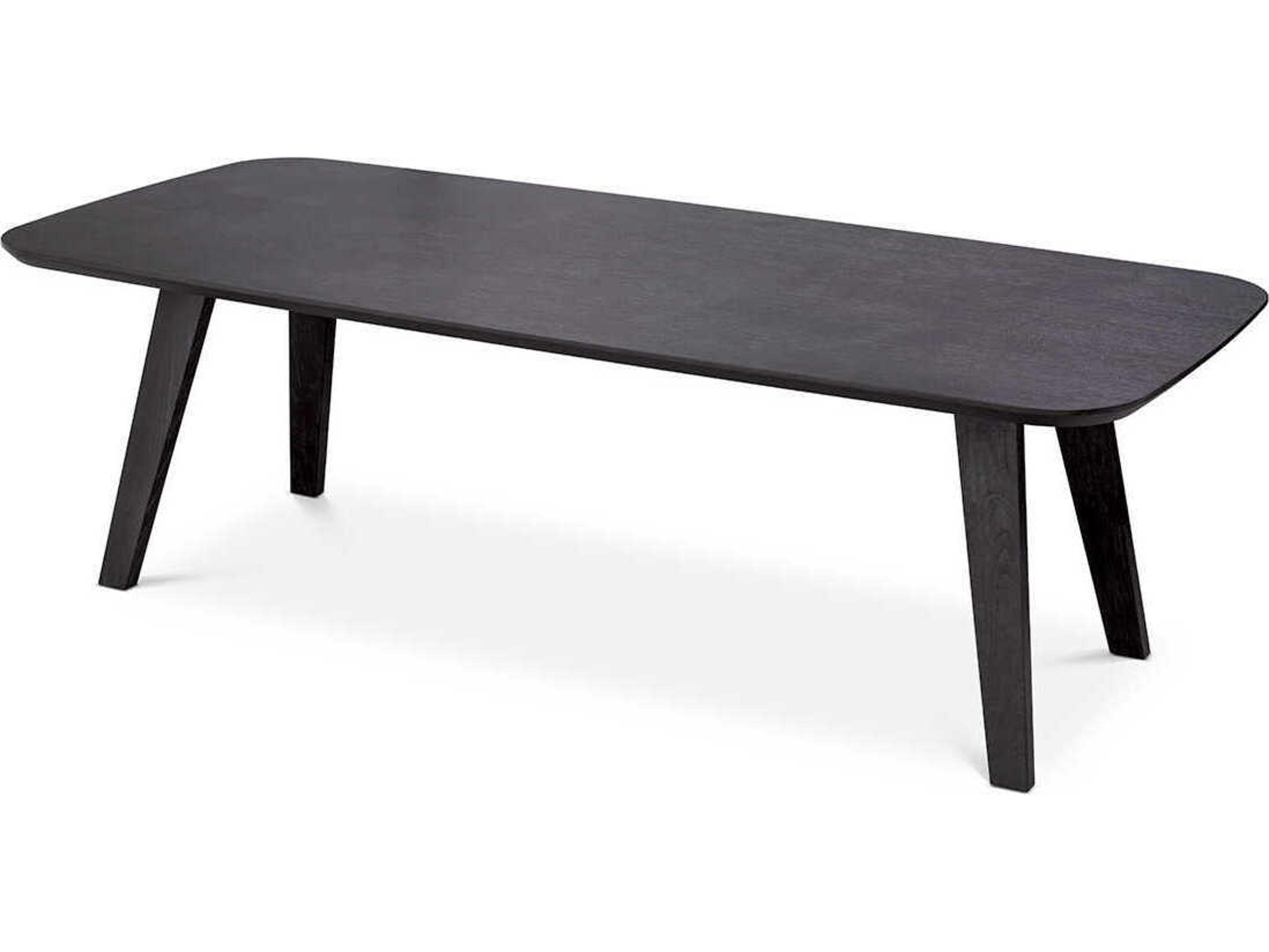 Eichholtz Glover Charcoal Grey Oak Veneer Dining Table