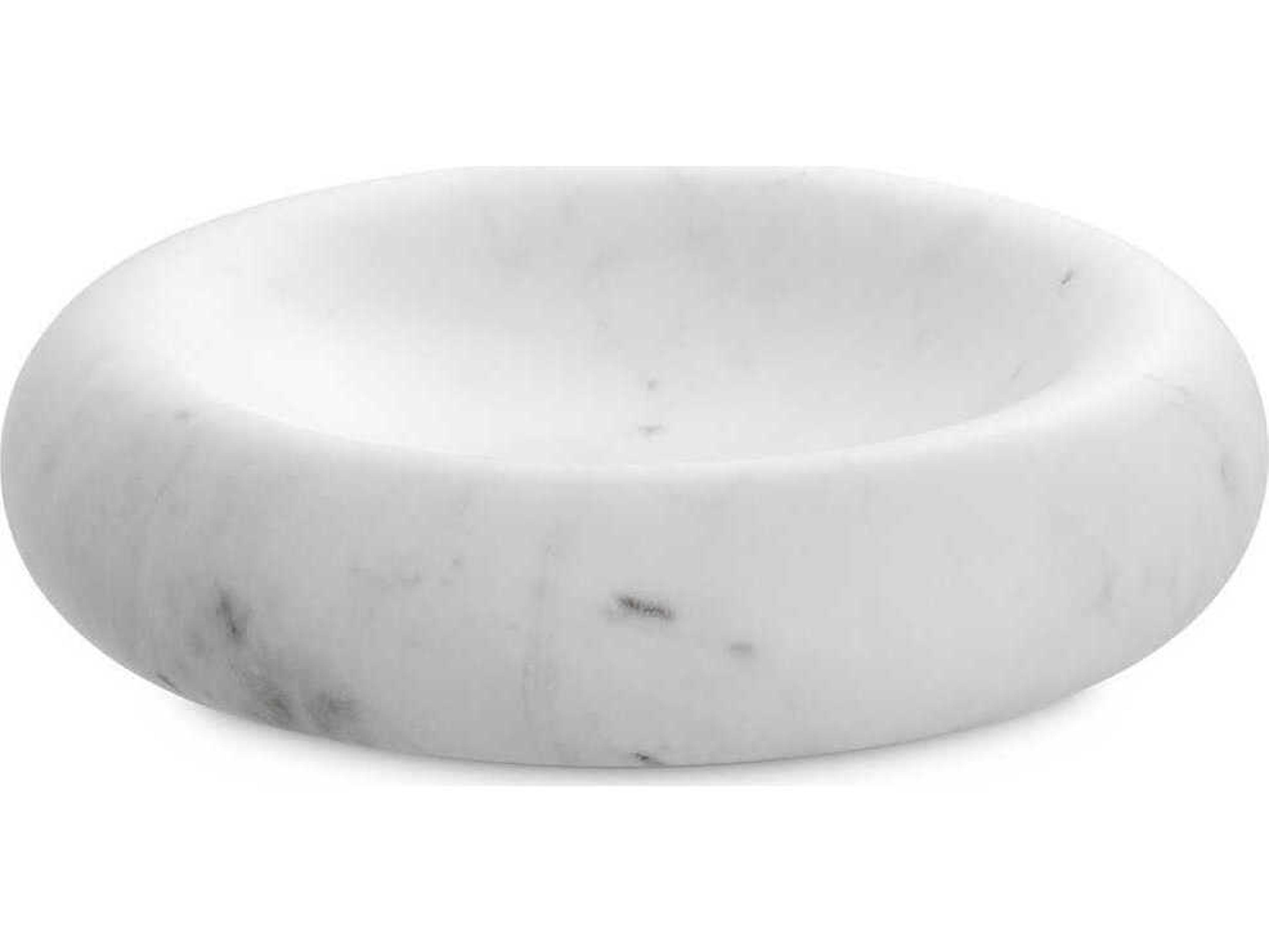 Eichholtz Lizz White Marble Bowl