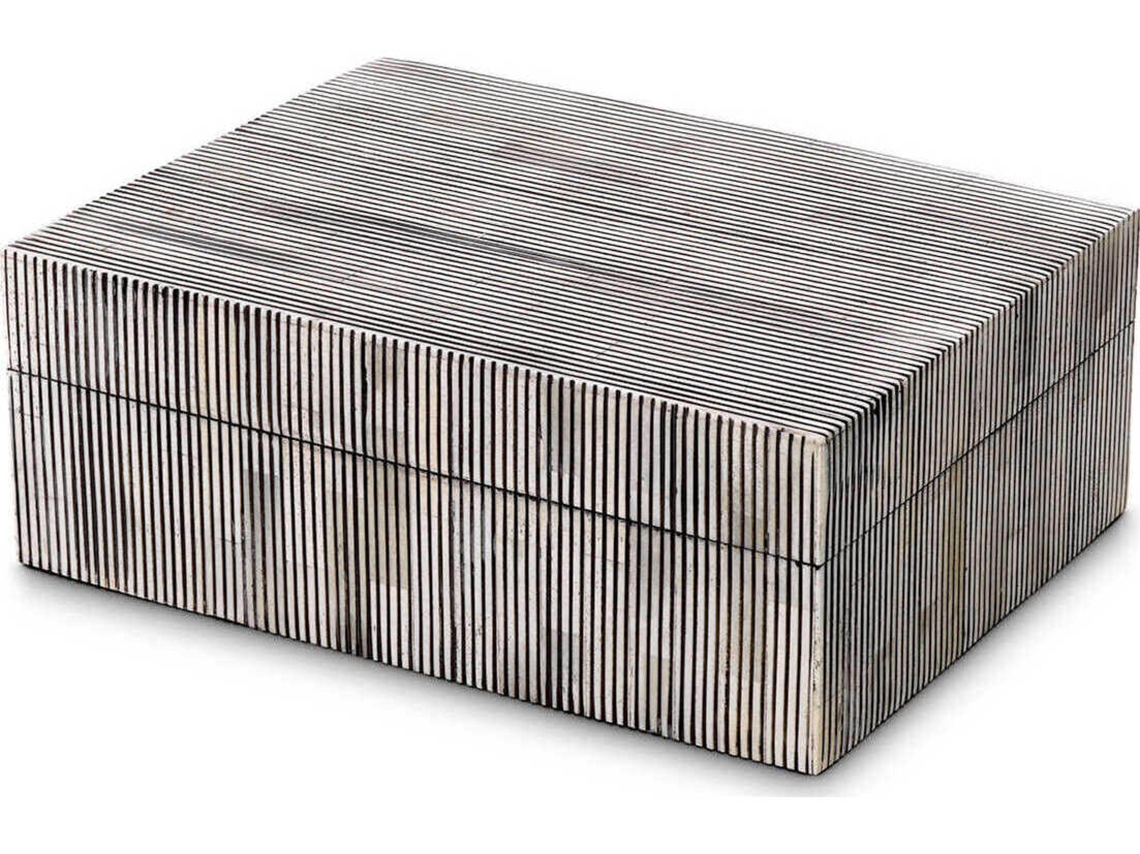 Eichholtz Lucille S Grey Bone Box