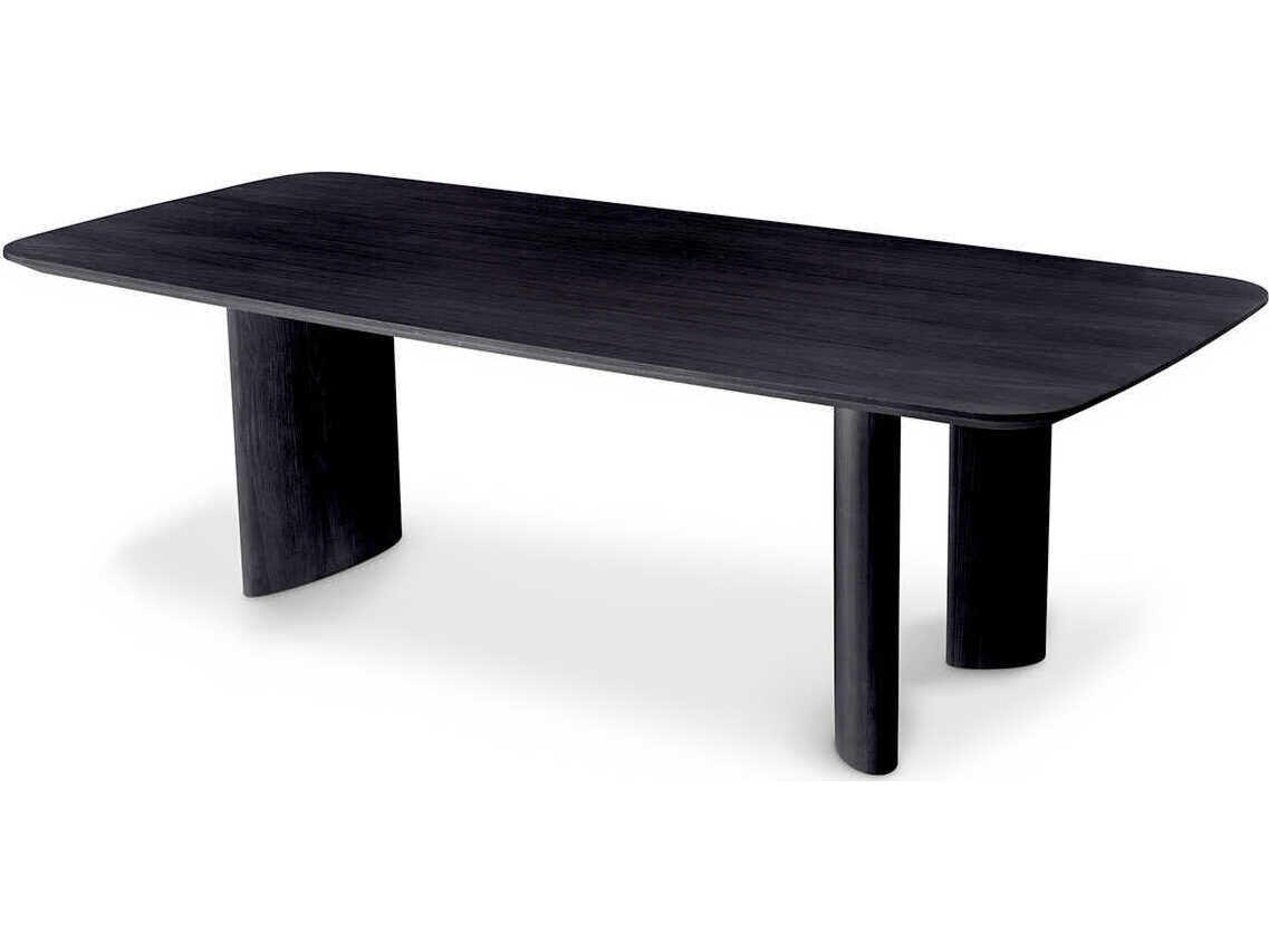 Eichholtz Harmonie S Black Veneer Dining Table