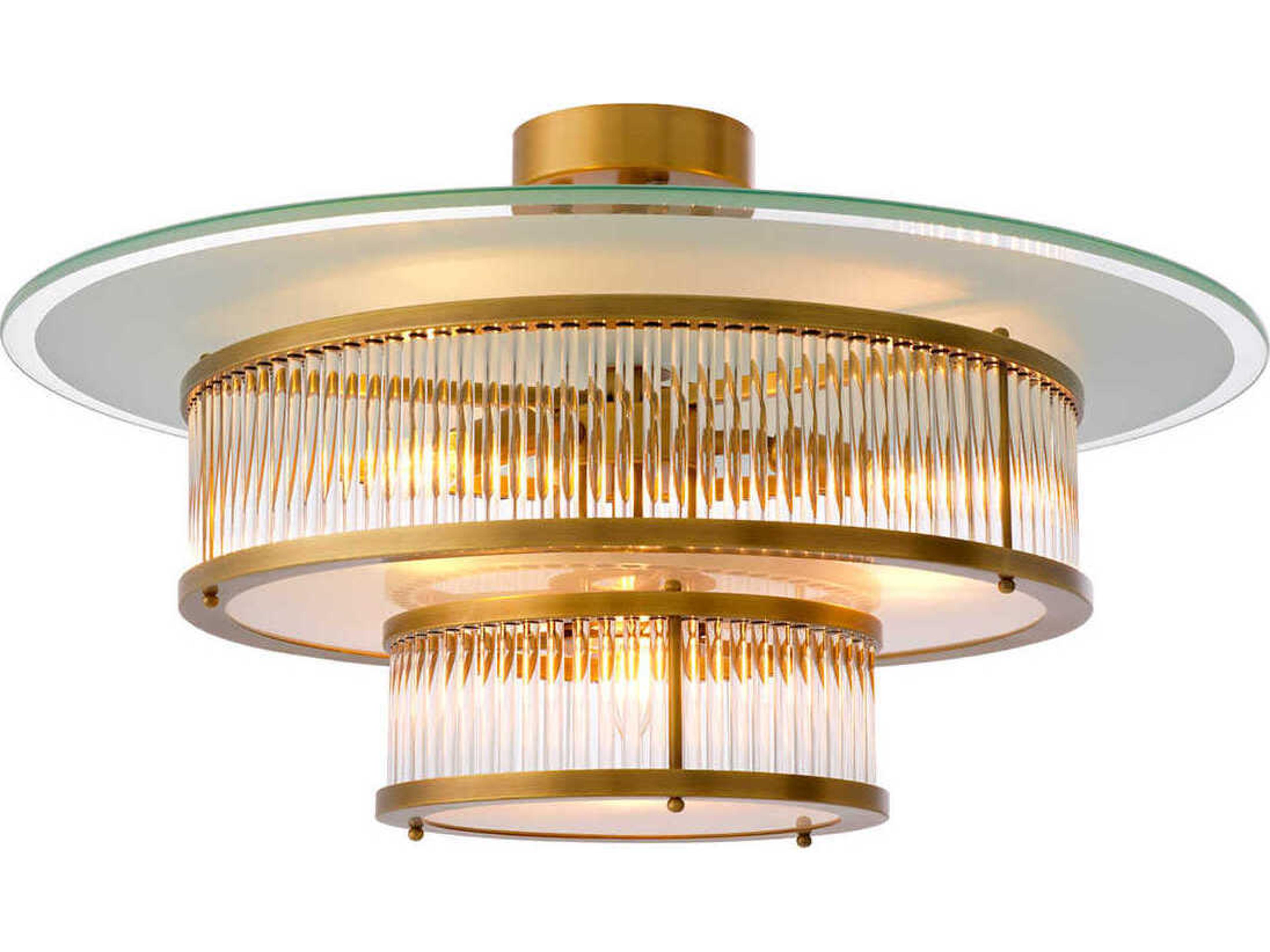 Eichholtz Frederic Antique Brass Ceiling Lamp