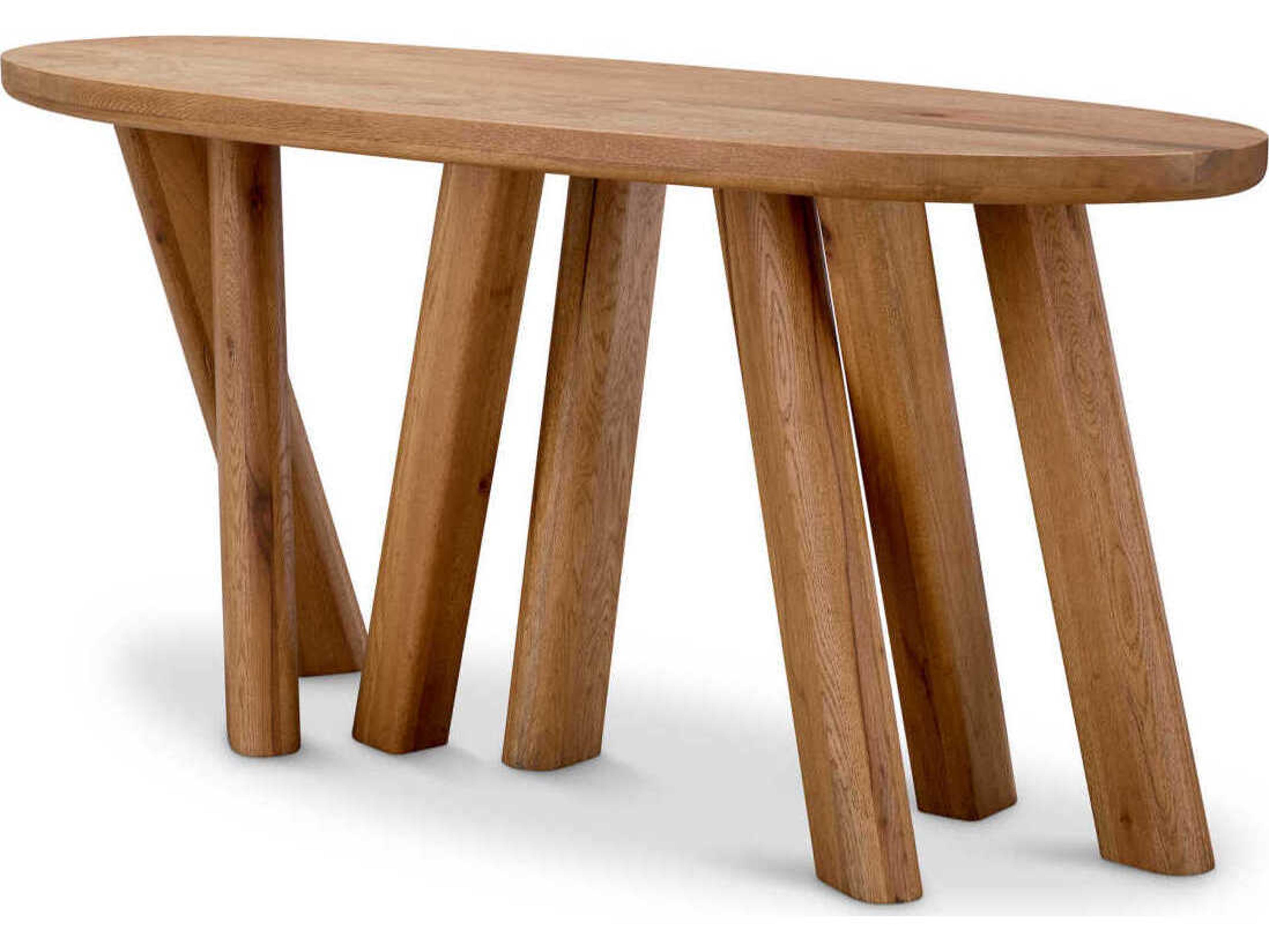 Eichholtz Bayshore Oak Wood Console Table