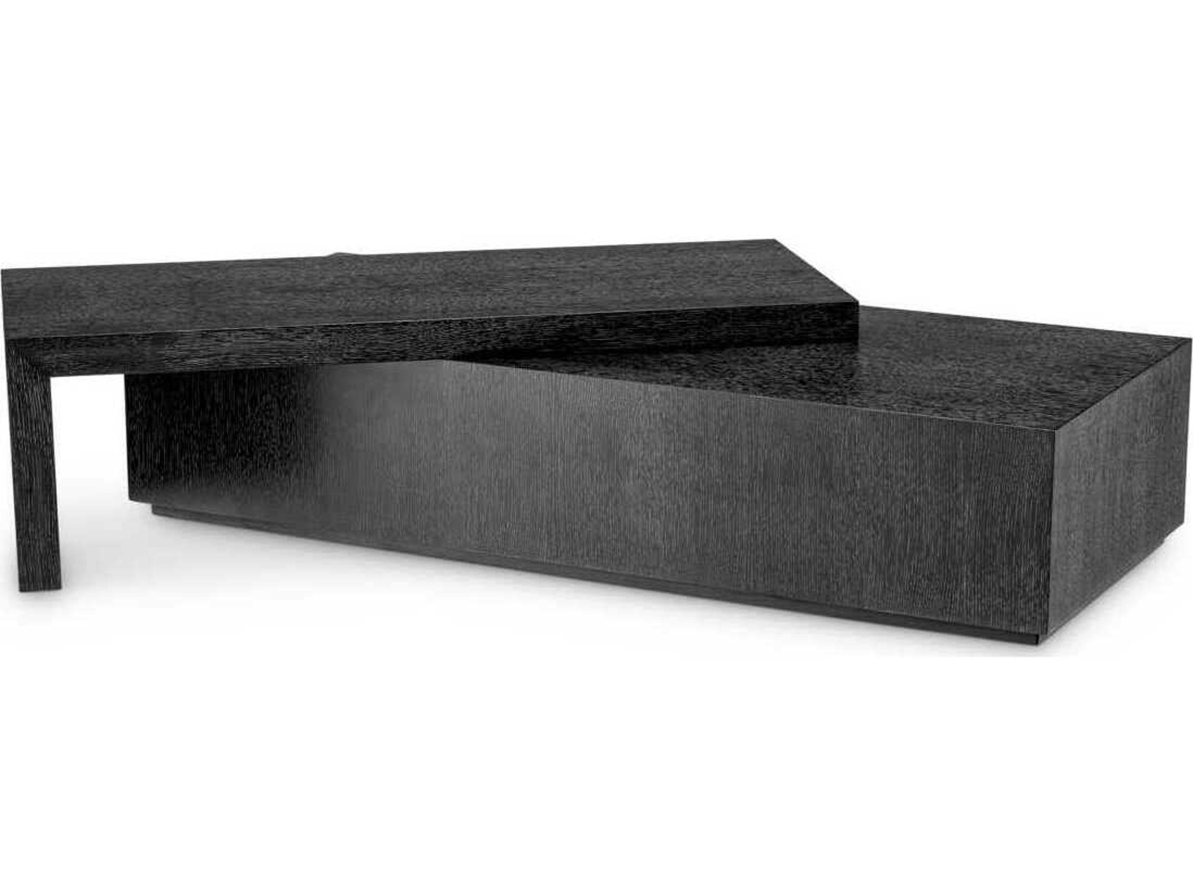 Eichholtz Salento Charcoal Grey Oak Veneer Coffee Table