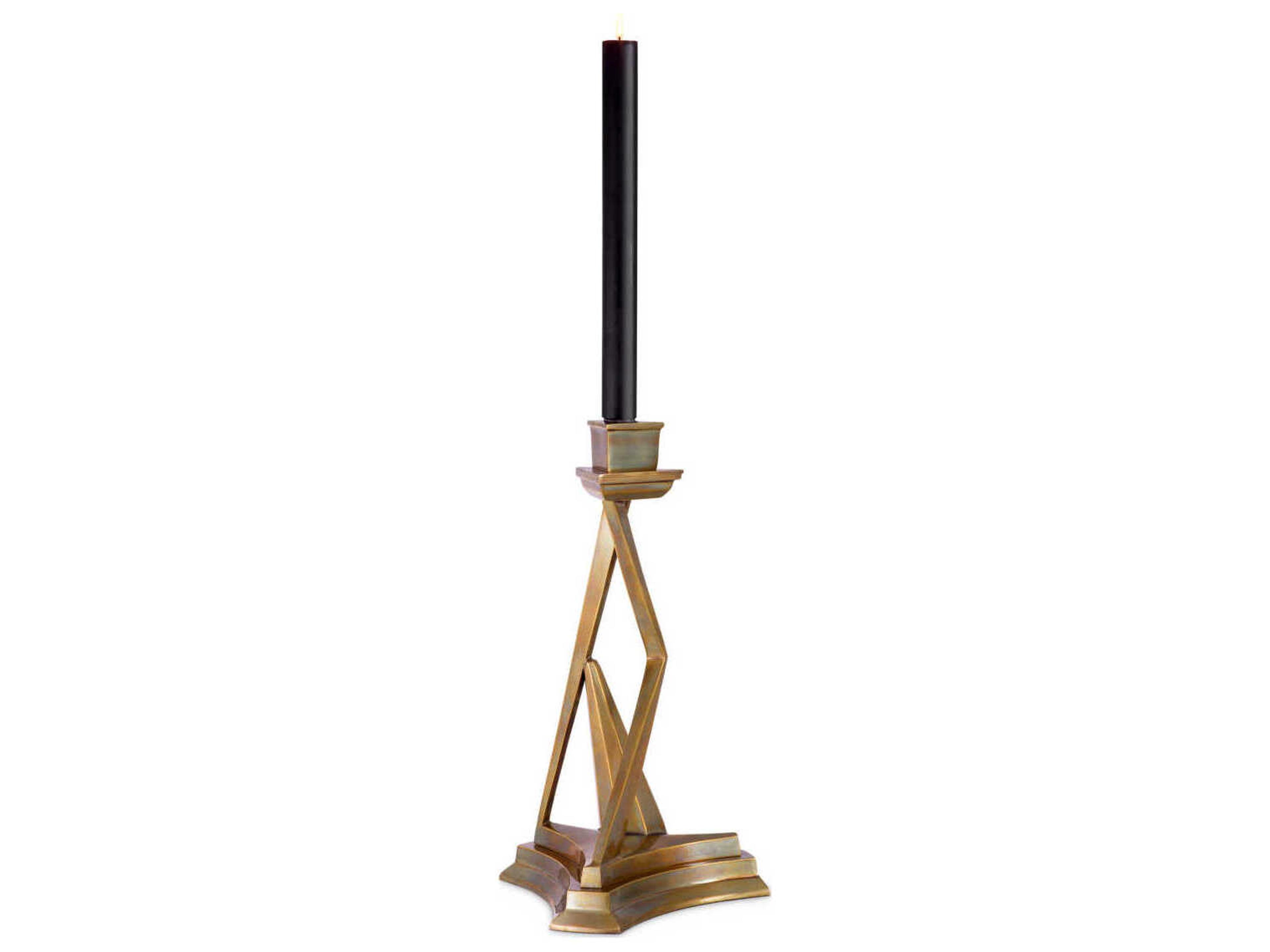 Eichholtz Fiesole Vintage Brass Candle Holder