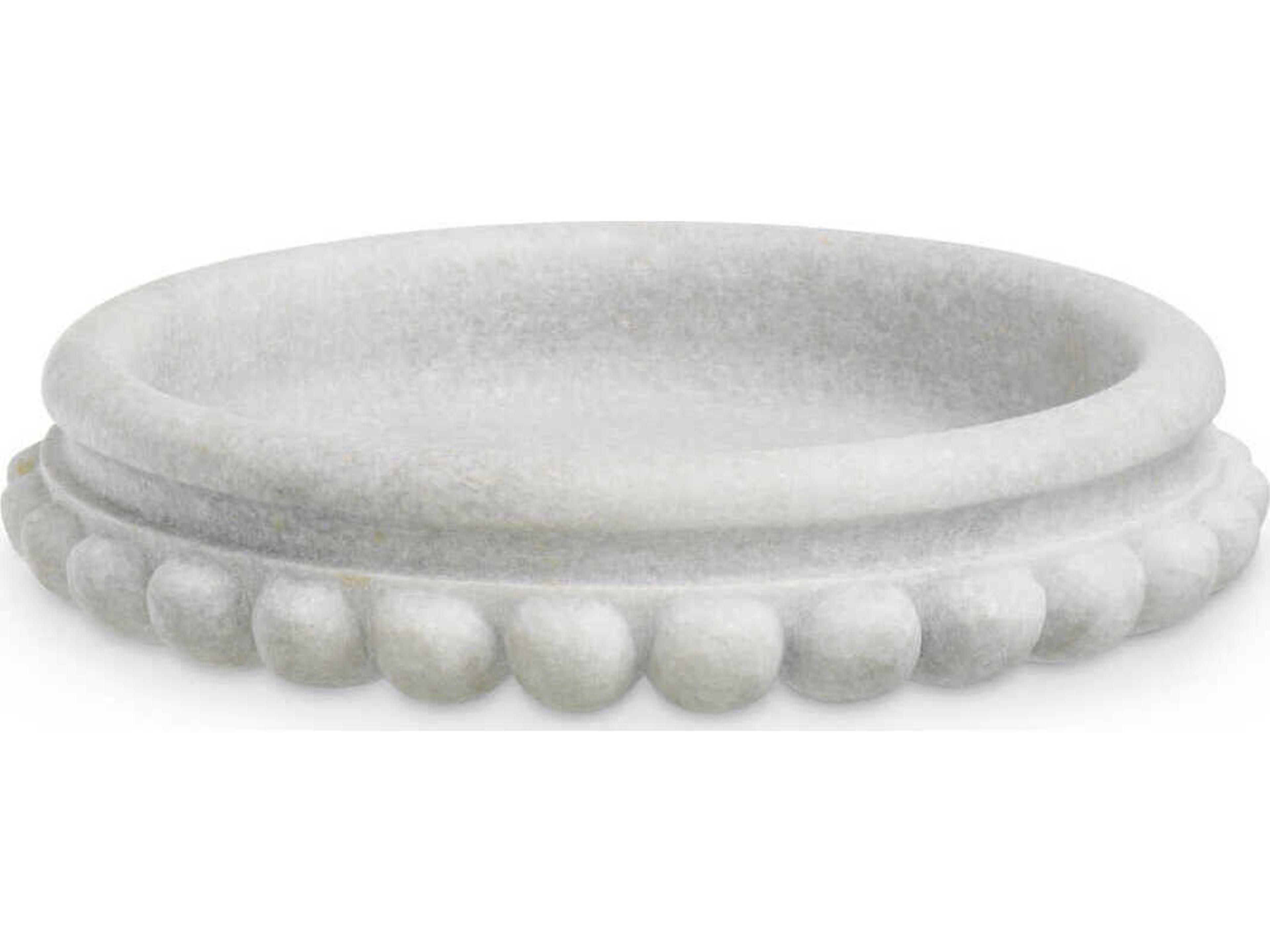 Eichholtz Yerba White Marble Bowl