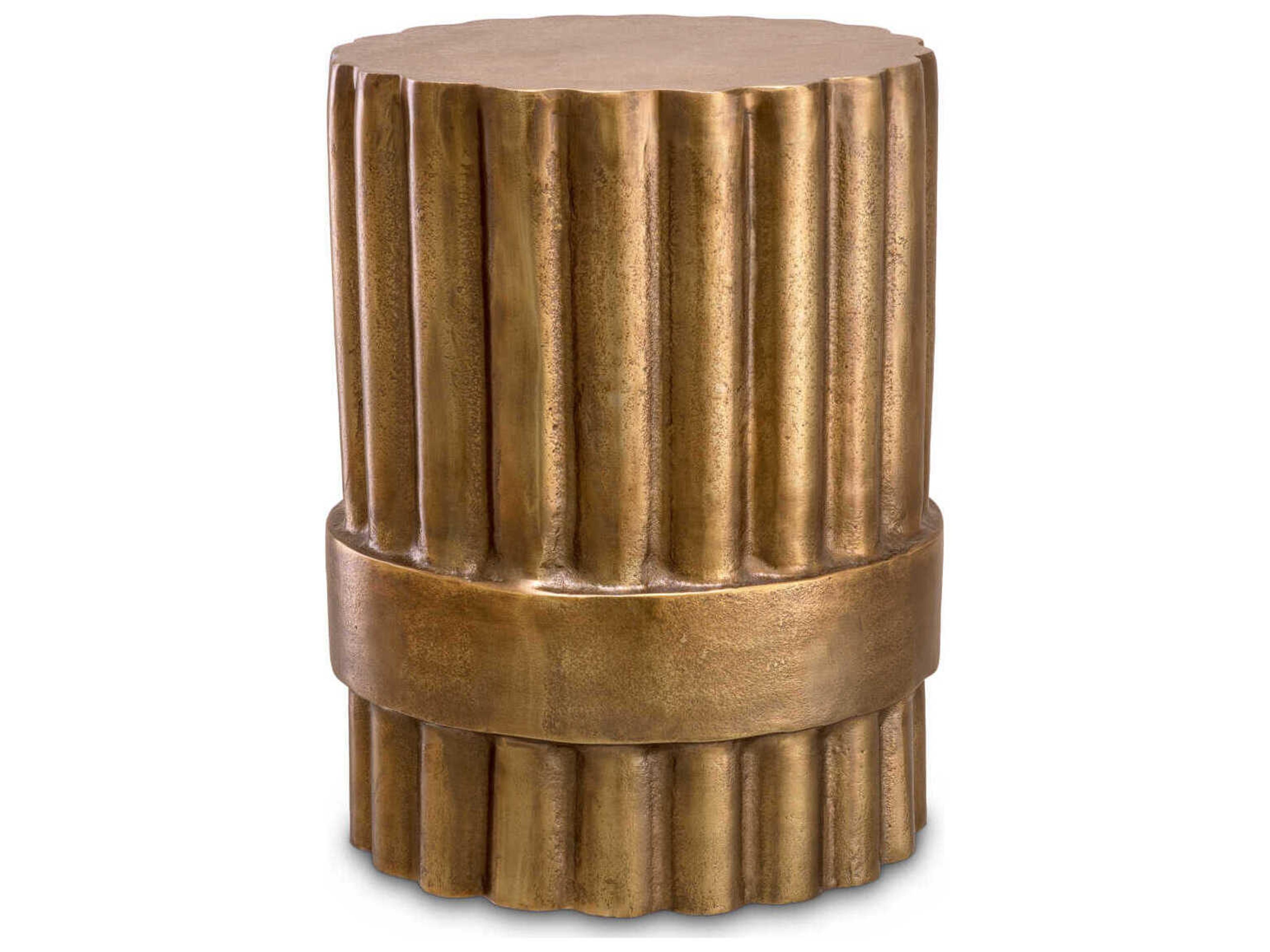 Eichholtz Padua S Antique Brass Side Table