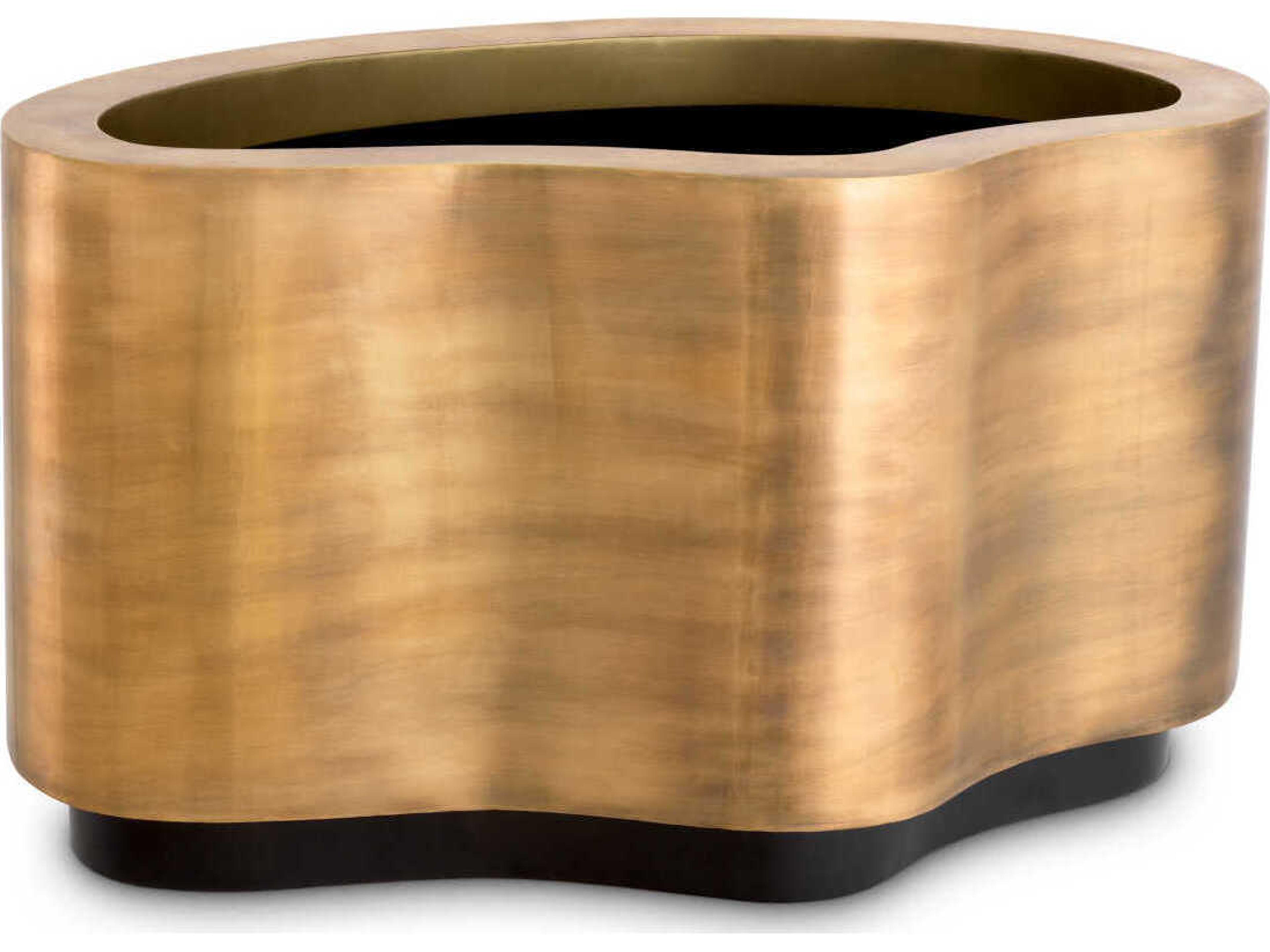 Eichholtz Monza Vintage Brass Planter