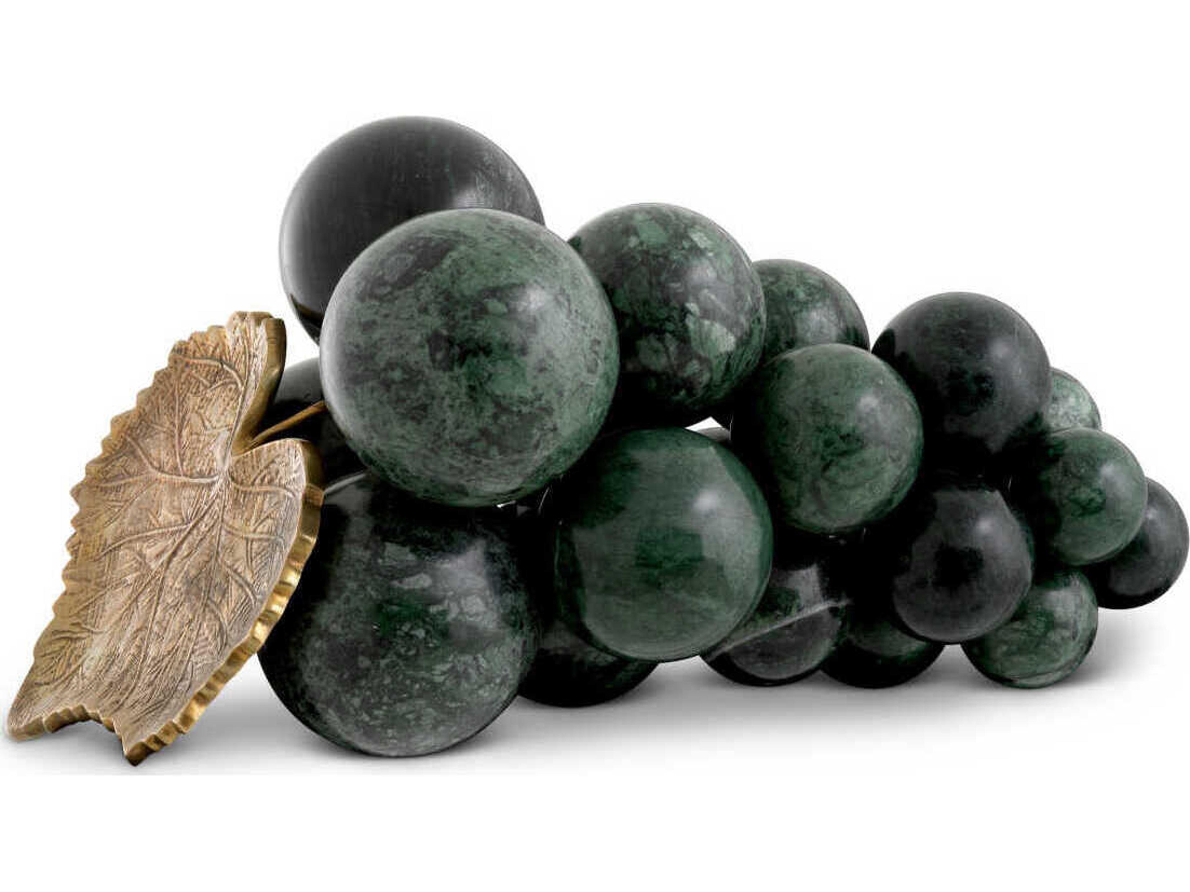 Eichholtz Vintage Grapes Green Marble Object