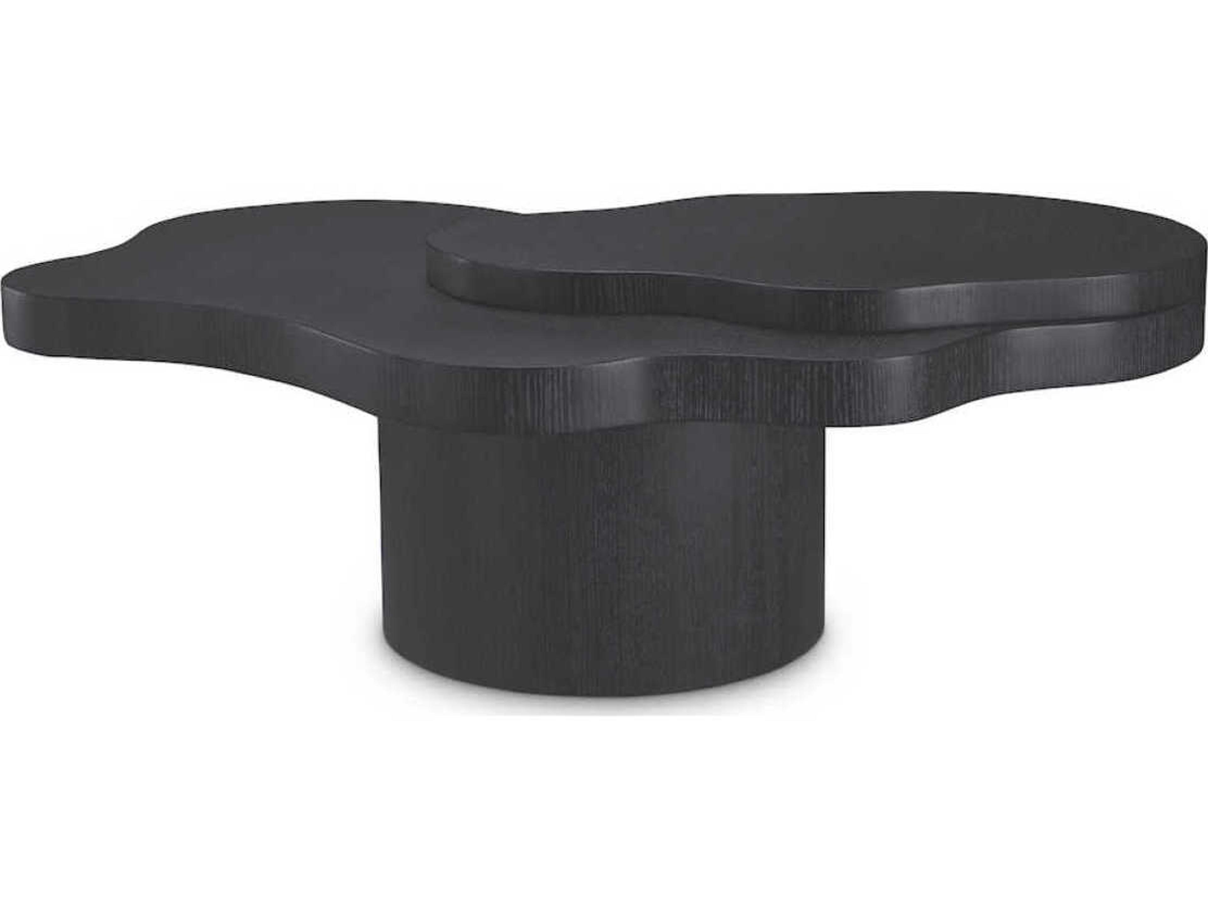 Eichholtz Cesareo Charcoal Grey Oak Veneer Coffee Table